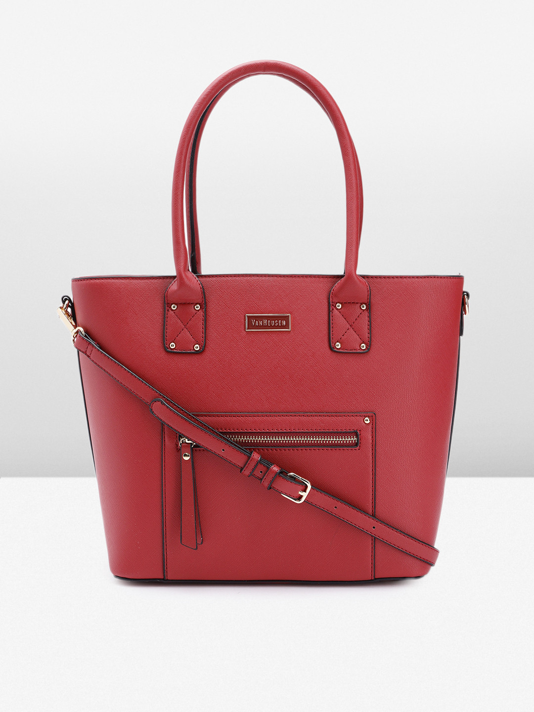 

Van Heusen Structured Shoulder Bag, Red