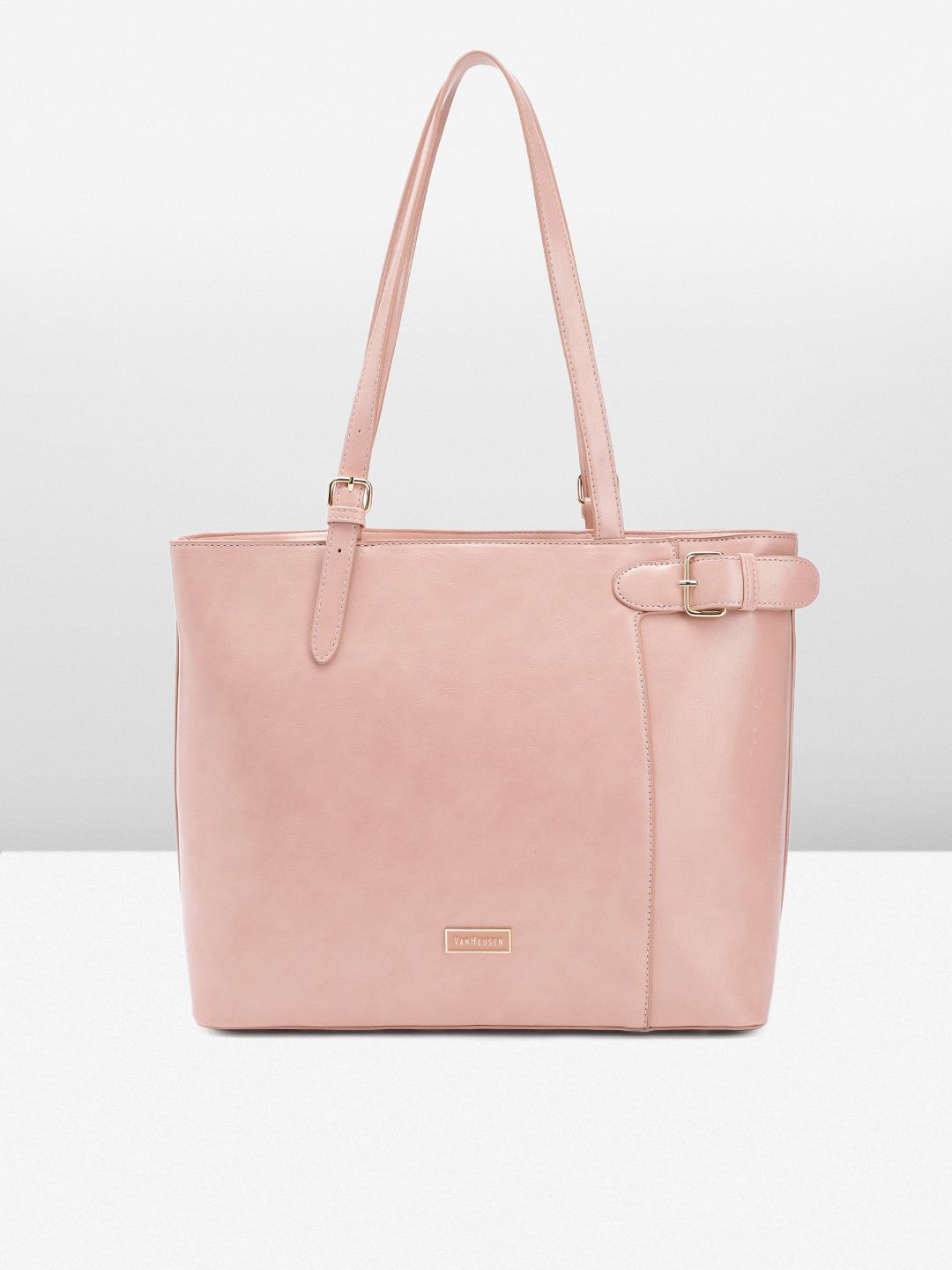 

Van Heusen Oversized Structured Shoulder Bag, Pink