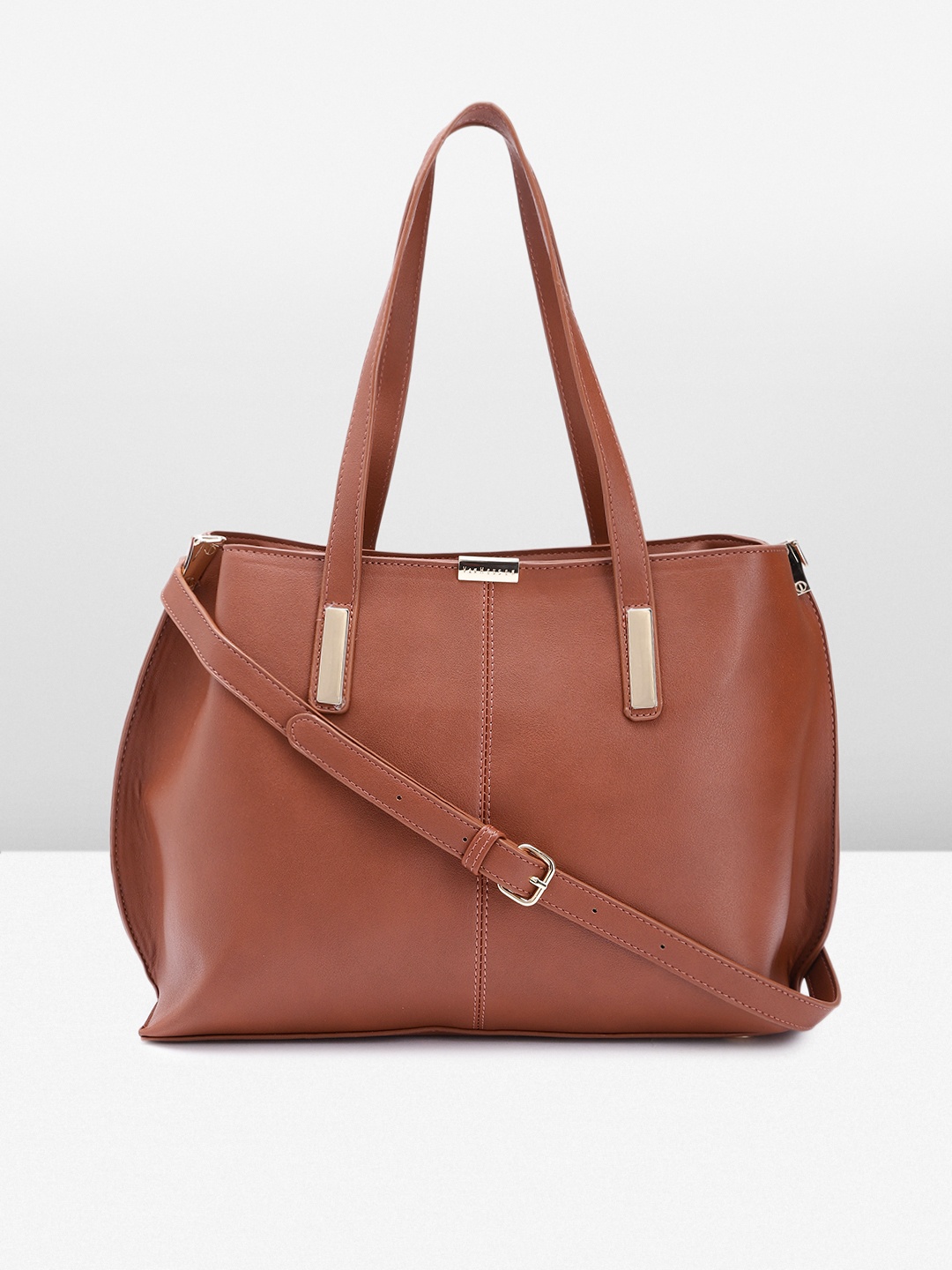 

Van Heusen Structured Shoulder Bag, Brown