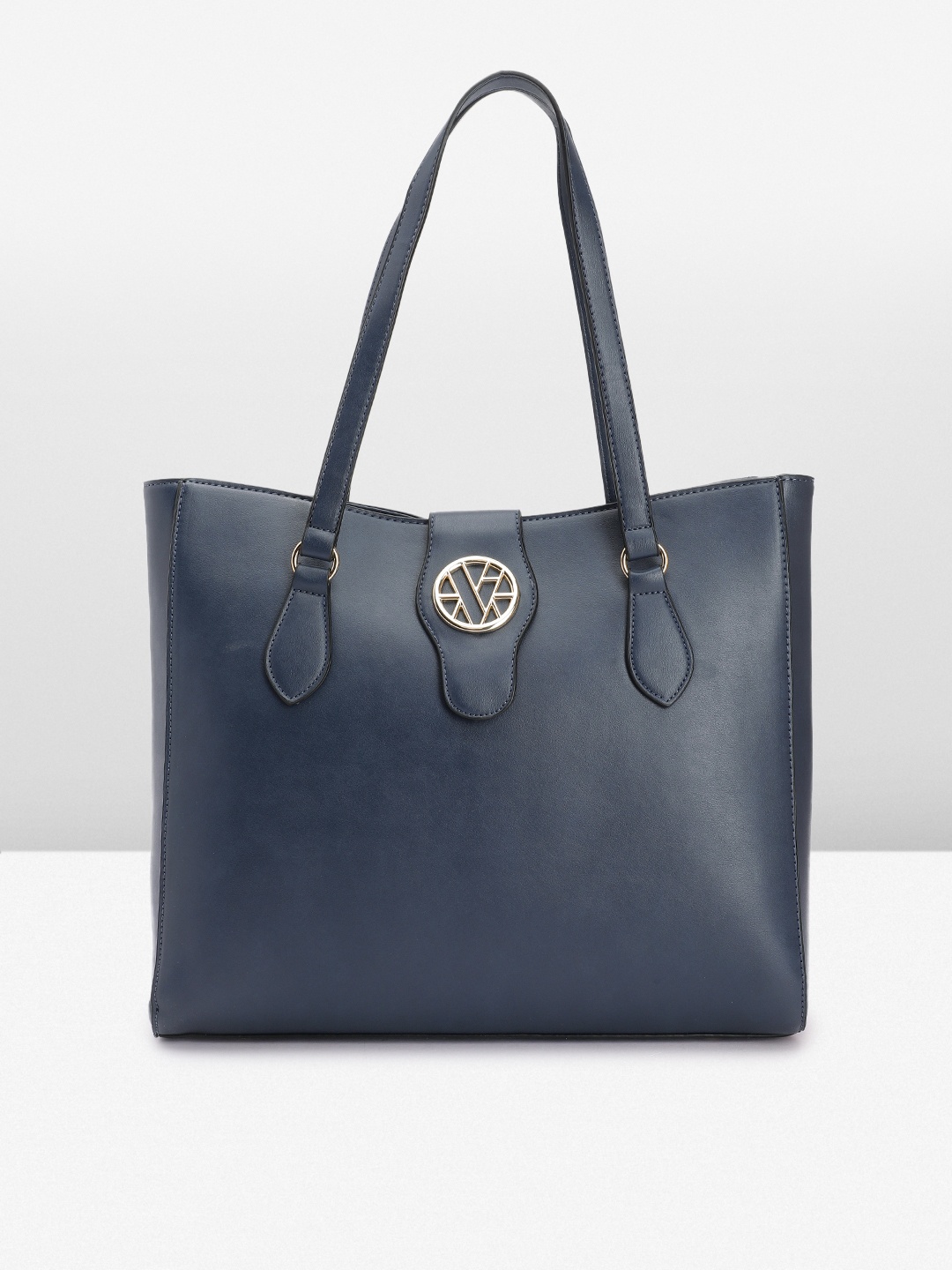 

Van Heusen Structured Shoulder Bag, Navy blue