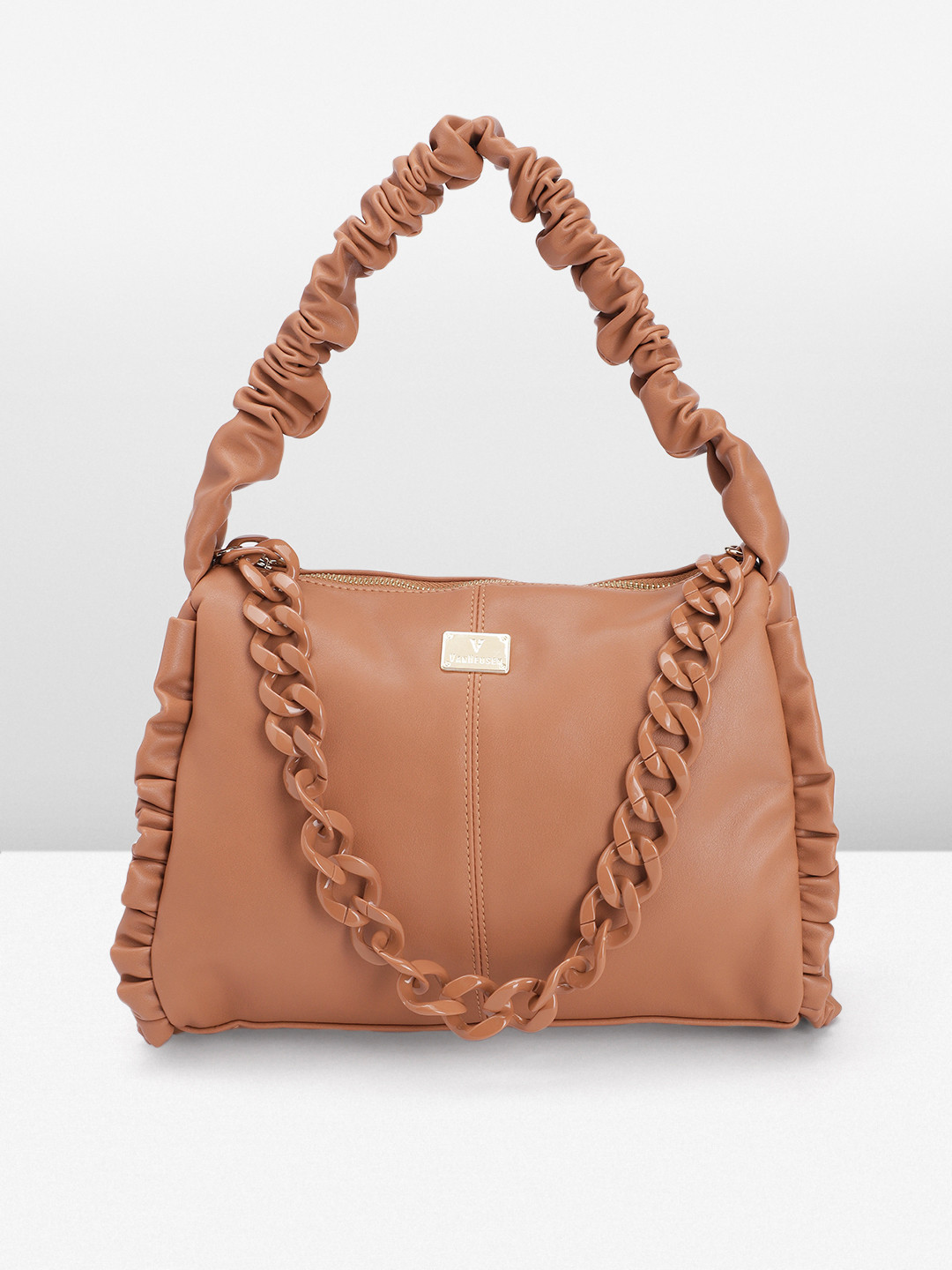 

Van Heusen Structured Shoulder Bag, Tan