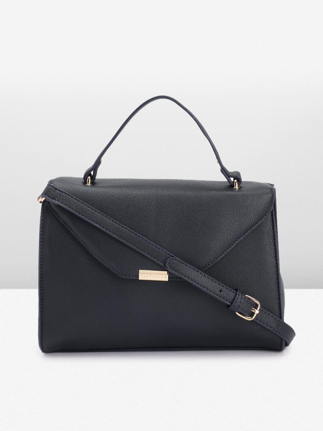 

Van Heusen Structured Satchel, Navy blue
