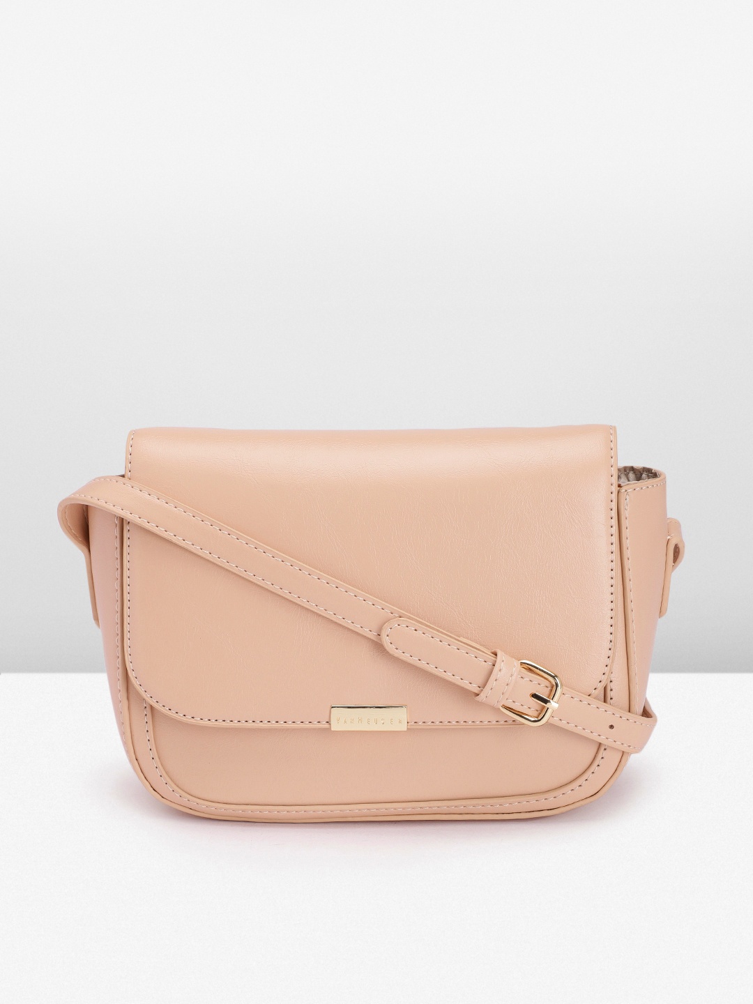 

Van Heusen Structured Sling Bag, Cream