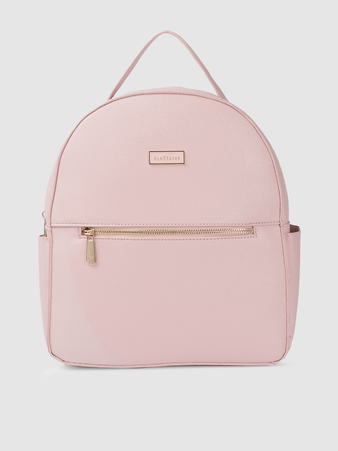 

Van Heusen Women Textured Backpack, Pink