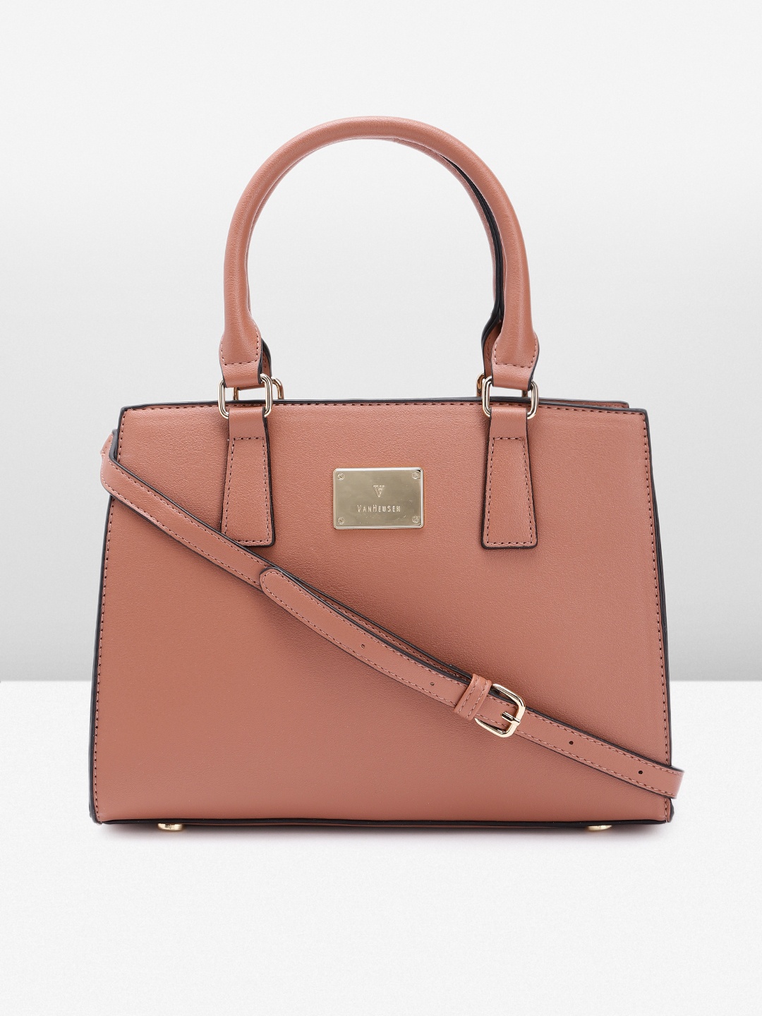 

Van Heusen Structured Handheld Bag, Rose