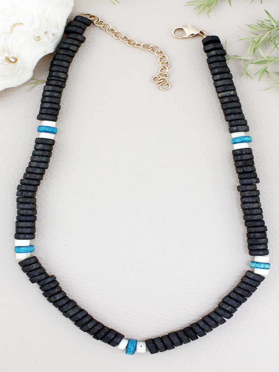 

Runway Ritual Men Black & Blue Necklace