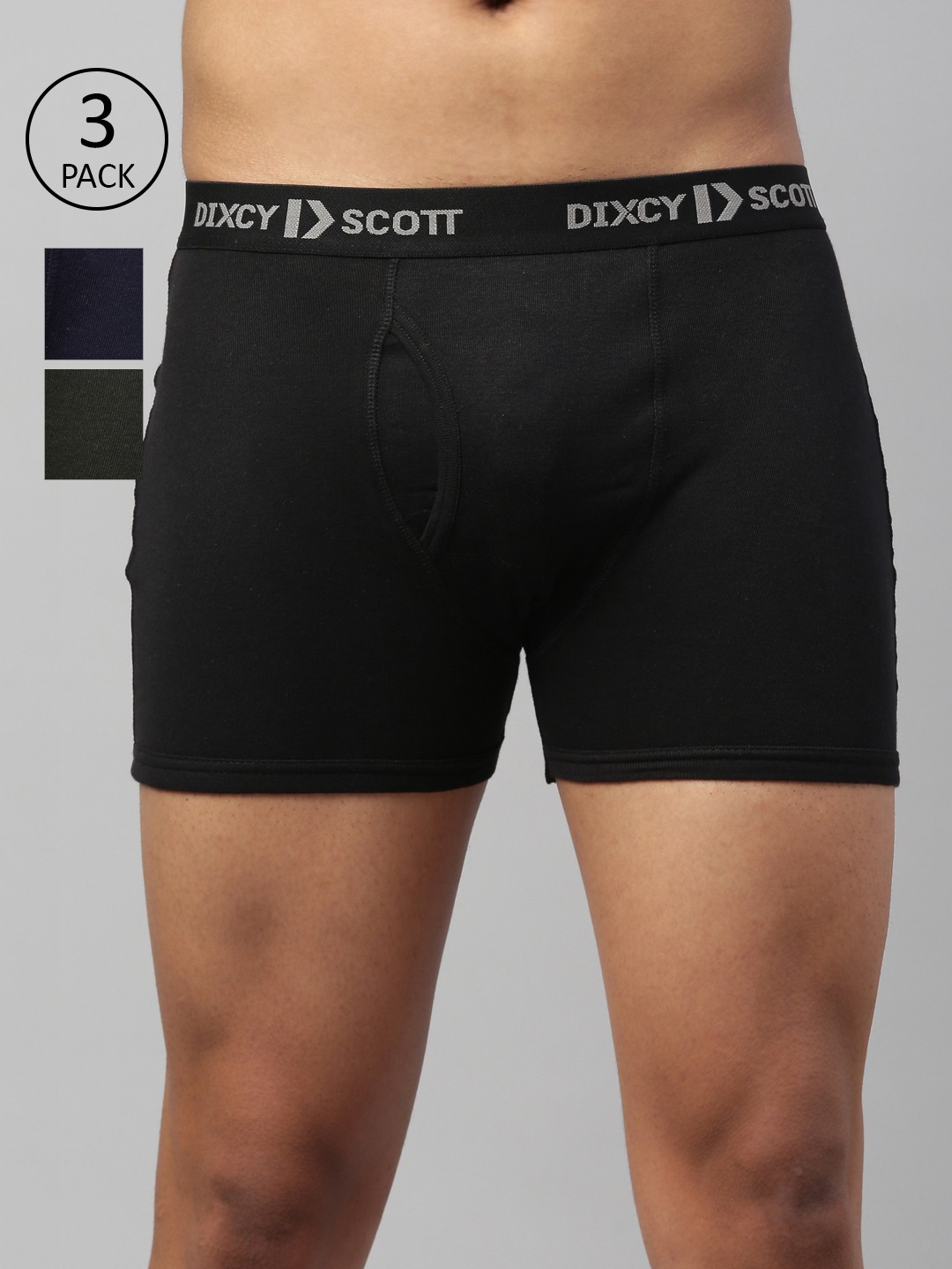 DIXCY SCOTT MAXIMUS Men Pack Of 3 Assorted Trunk MAXT-003-KINETIC TRUNK-P3