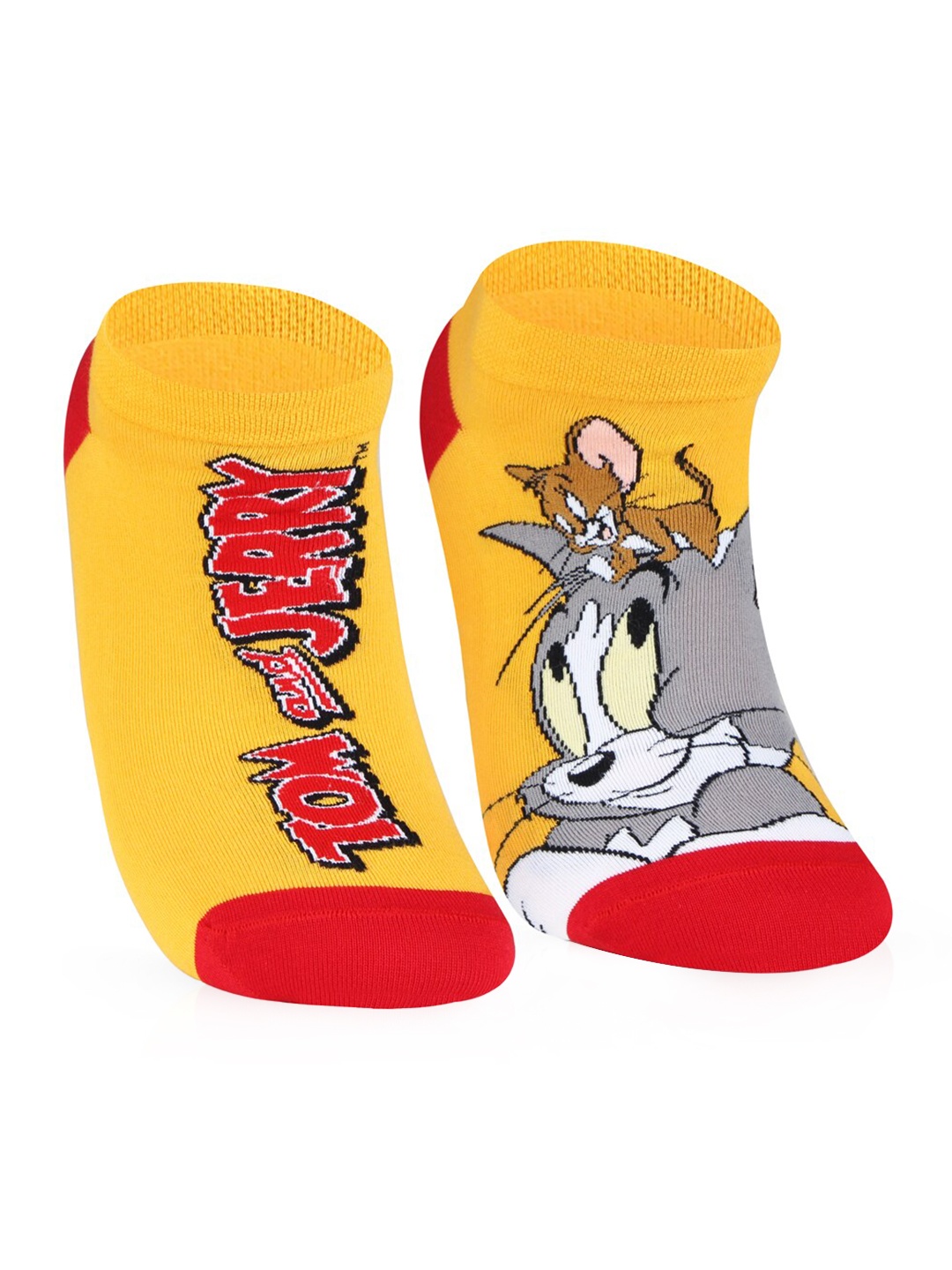 

Bonjour Unisex Pack Of 4 Assorted Cotton Ankle-Length Socks