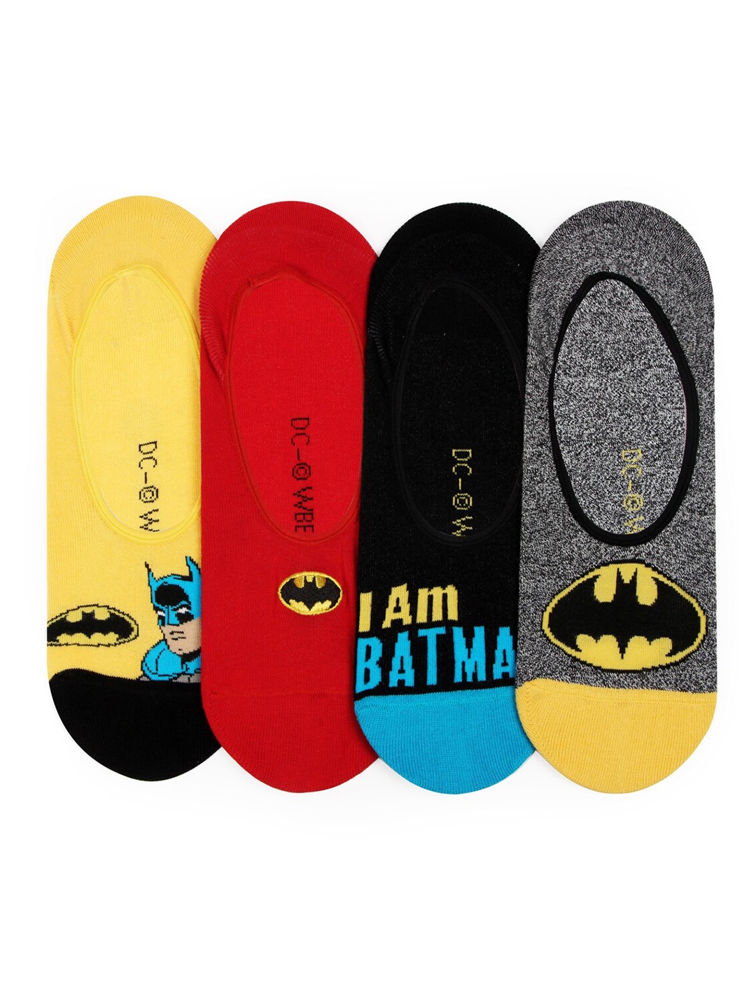 

Bonjour Pack Of 4 Assorted Cotton Shoe Liners