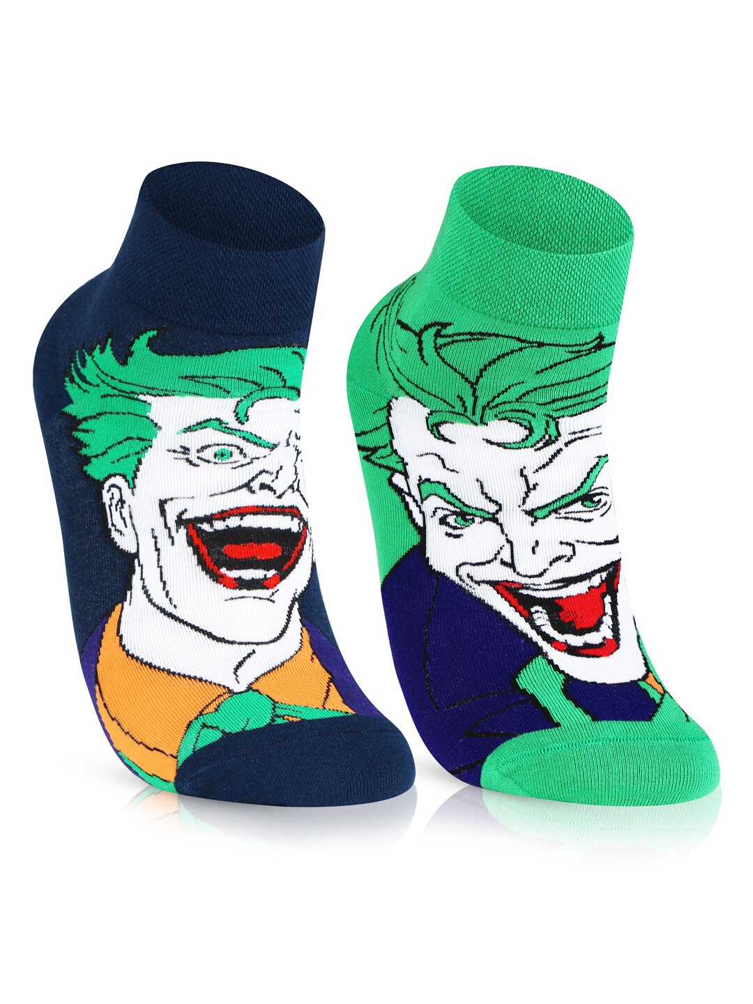 

Bonjour Pack Of 2 Assorted Cotton Ankle Length Socks