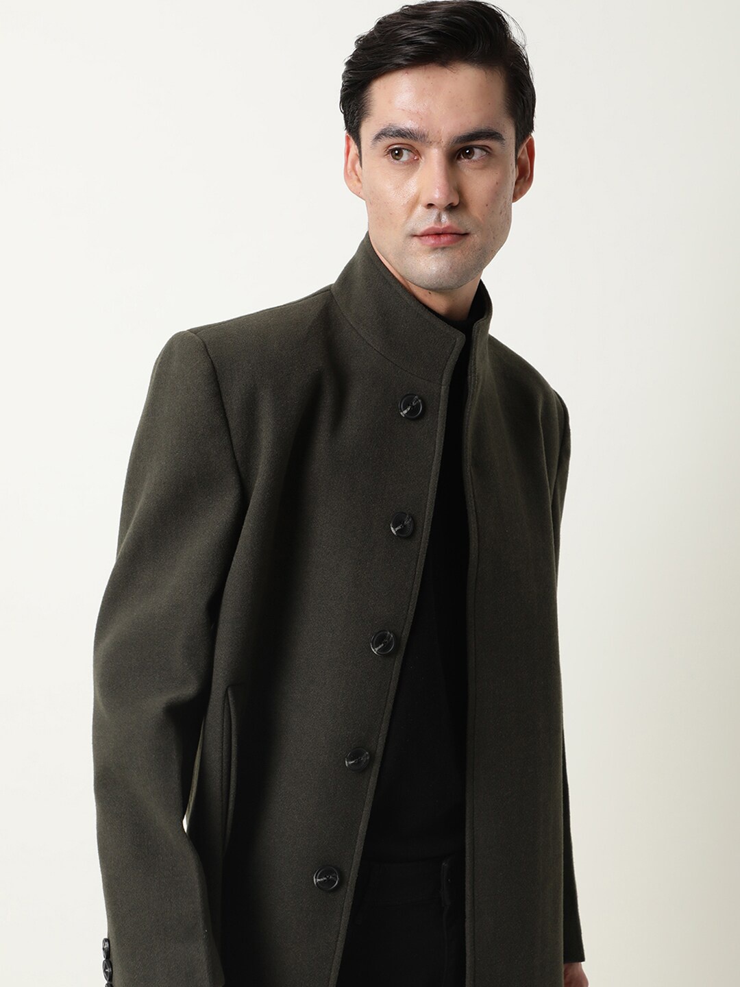

RARE RABBIT Men Ruco Slim Fit Jacket, Olive
