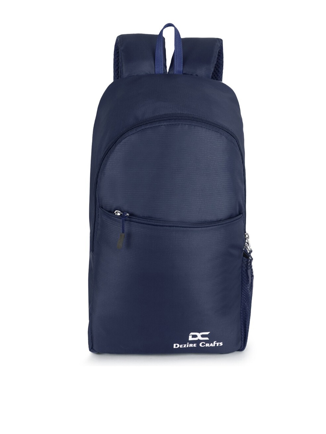 

Dezire Crafts Unisex Navy Blue Solid Backpack