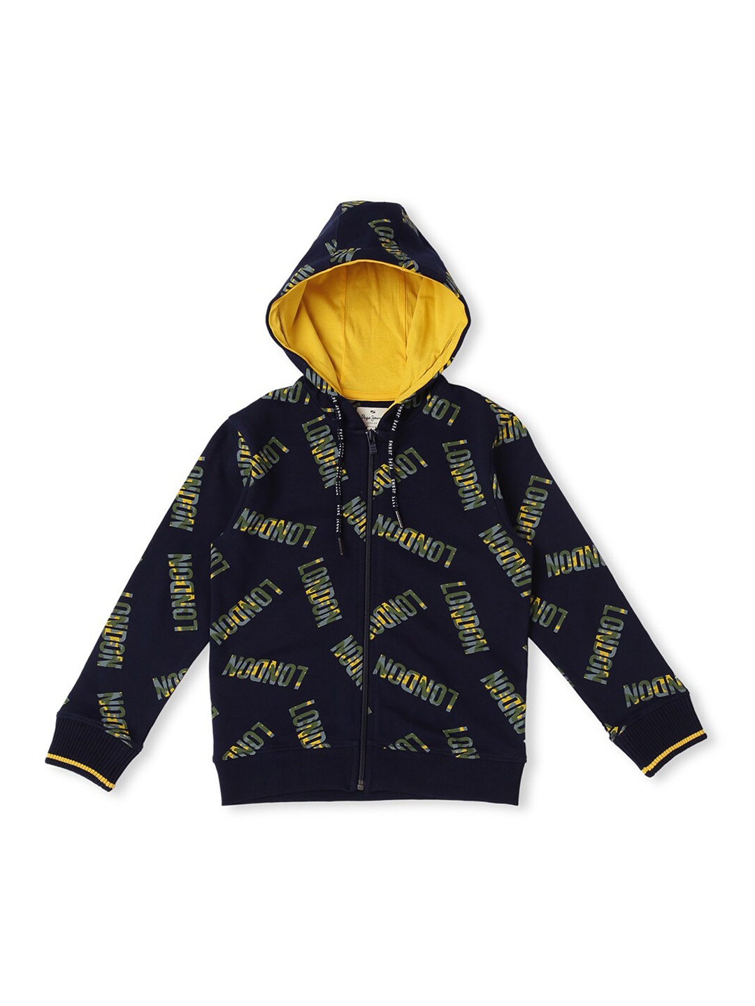 

Pepe Jeans Boys Blue Printed Cotton Sweatshirt