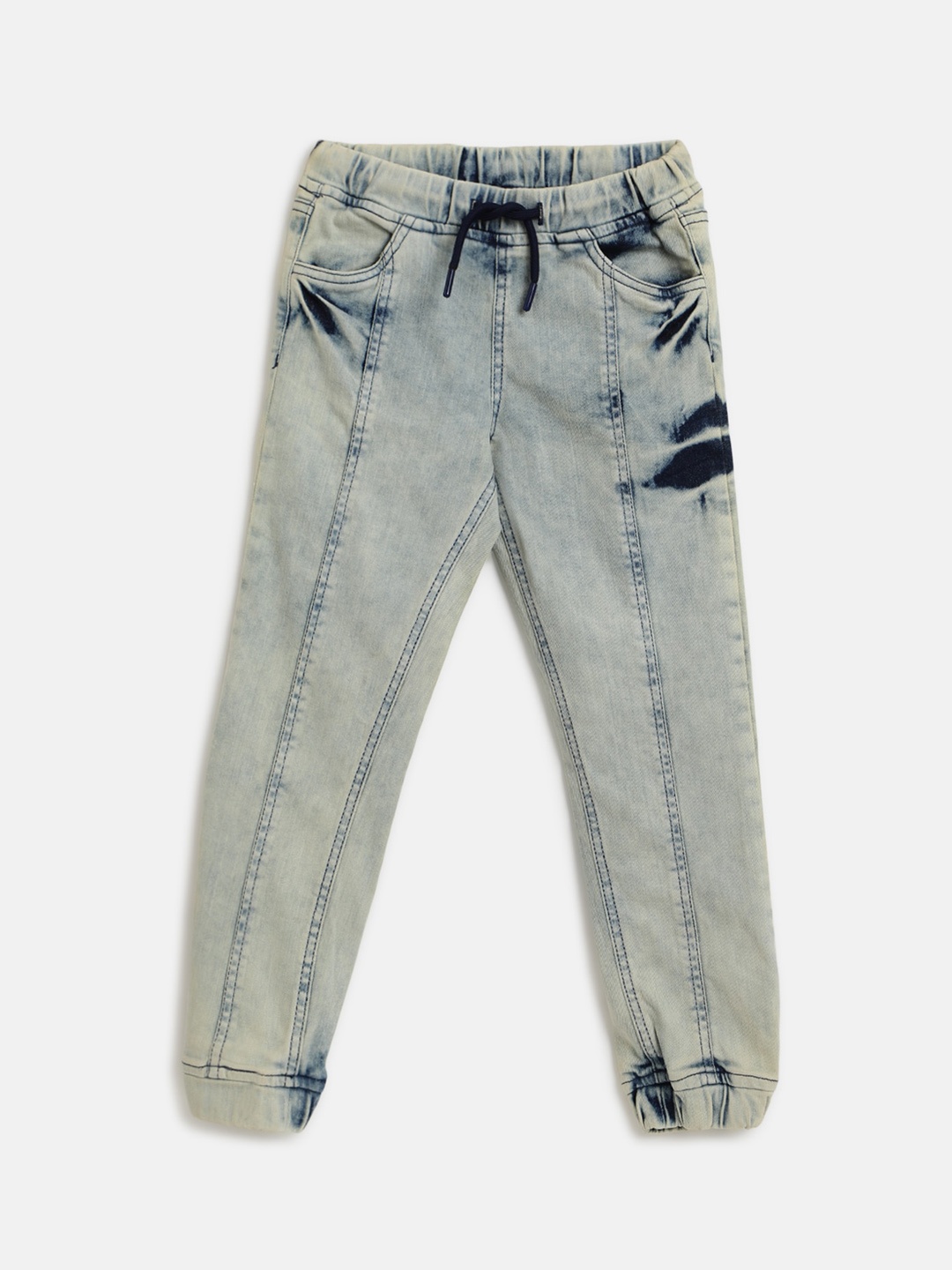 

TALES & STORIES Boys Blue Slim Fit Joggers Trousers