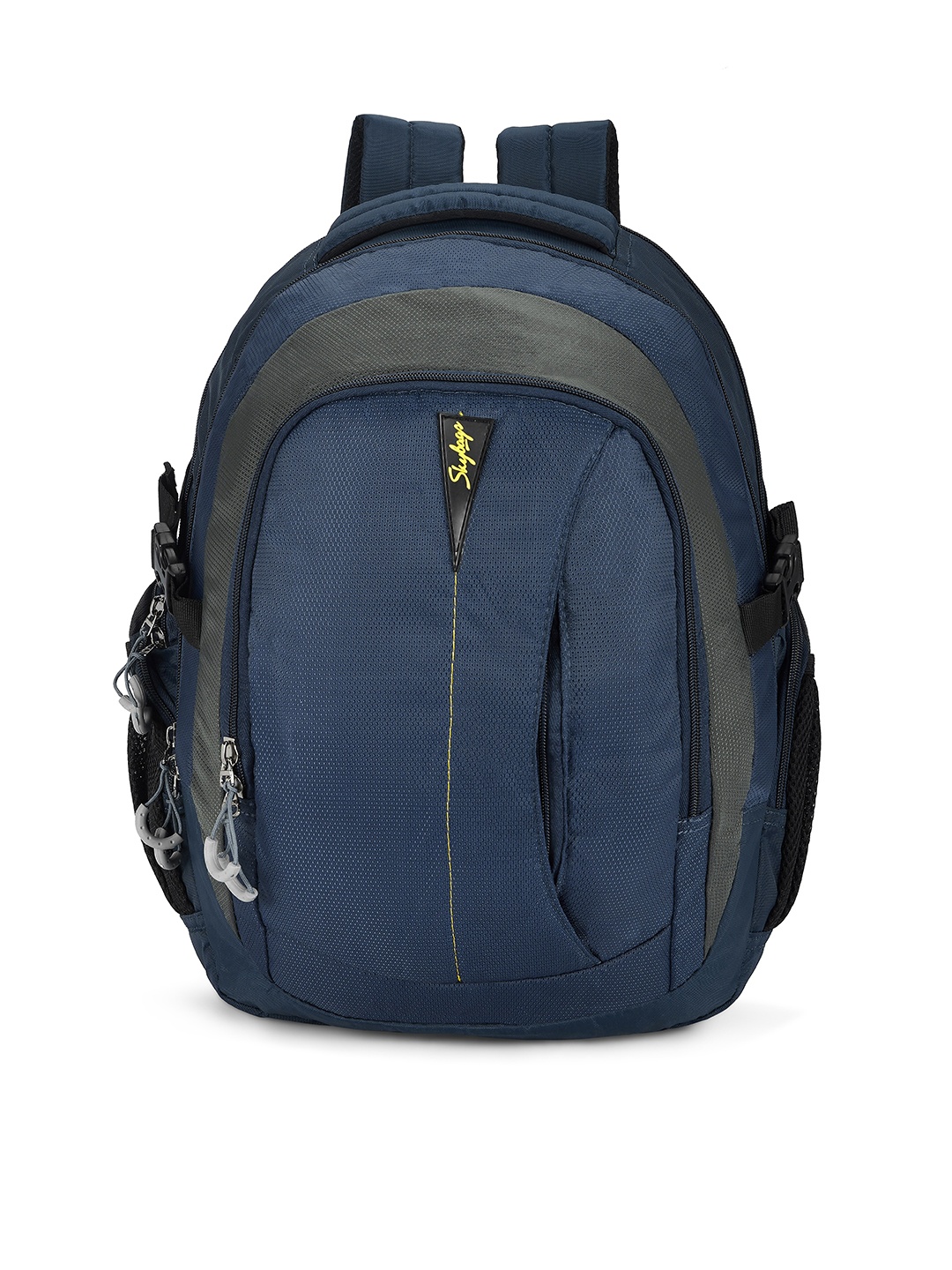 

Skybags Unisex Blue & Grey Solid Backpack