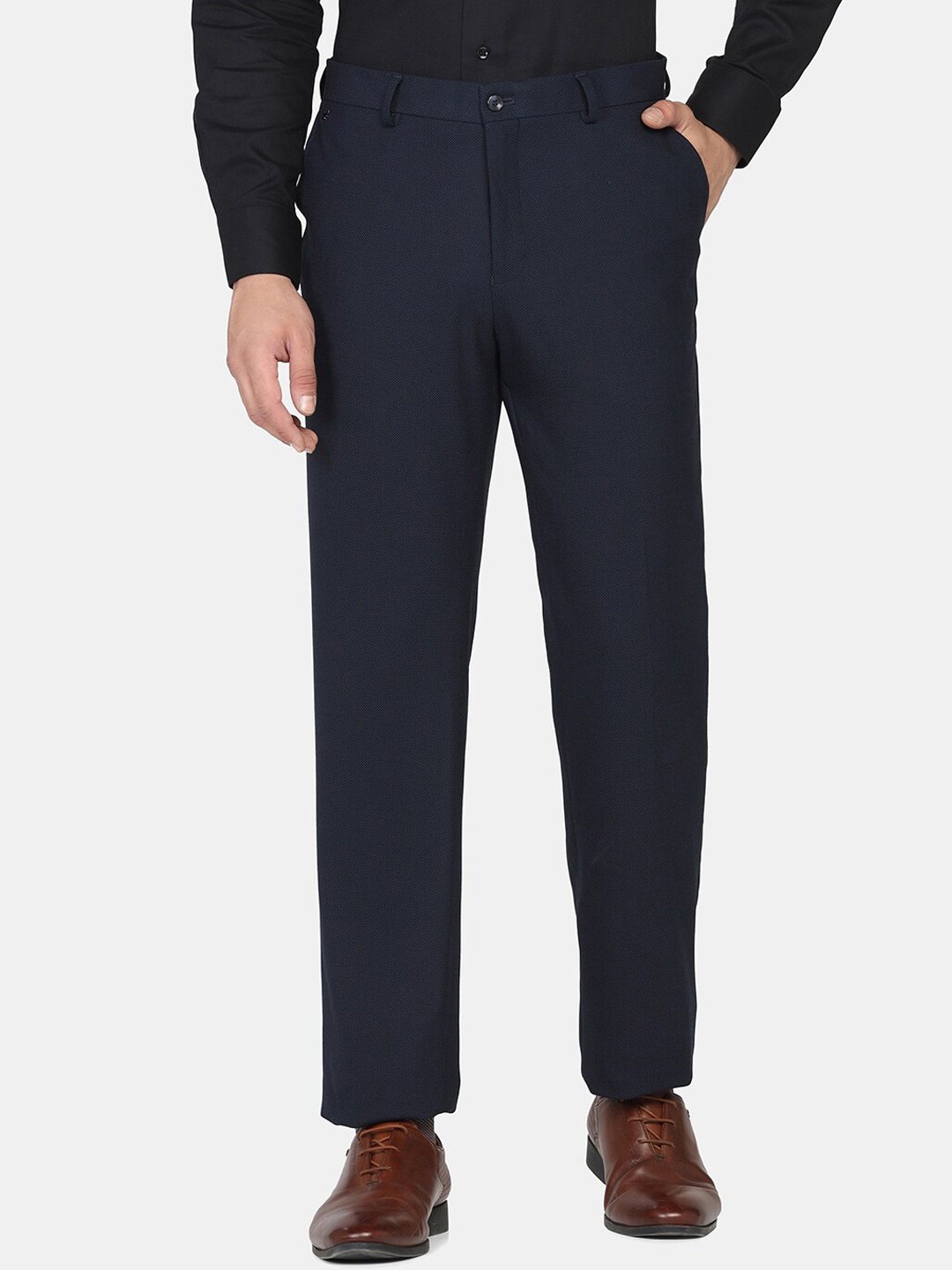 

Blackberrys Men Relaxed Trousers, Navy blue