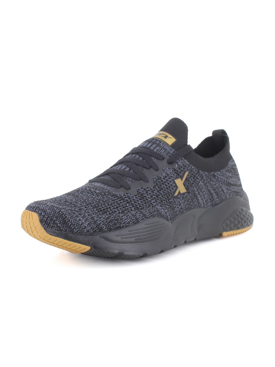 

Sparx Men Black Mesh Running Non-Marking Shoes