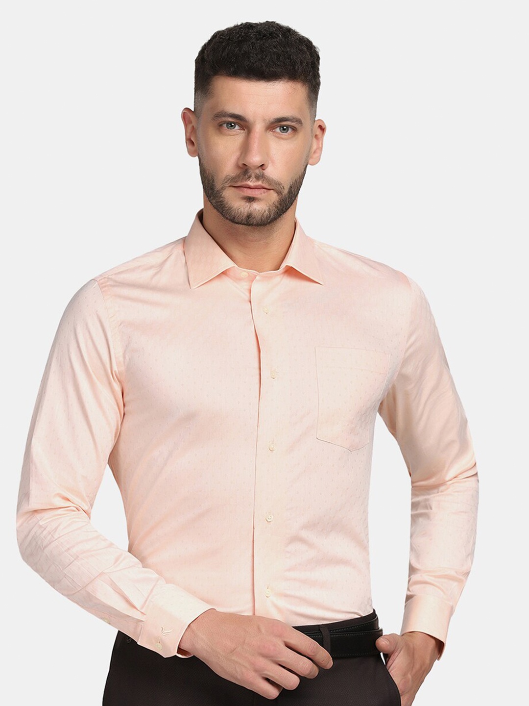 

Blackberrys Men Red Slim Fit Formal Shirt