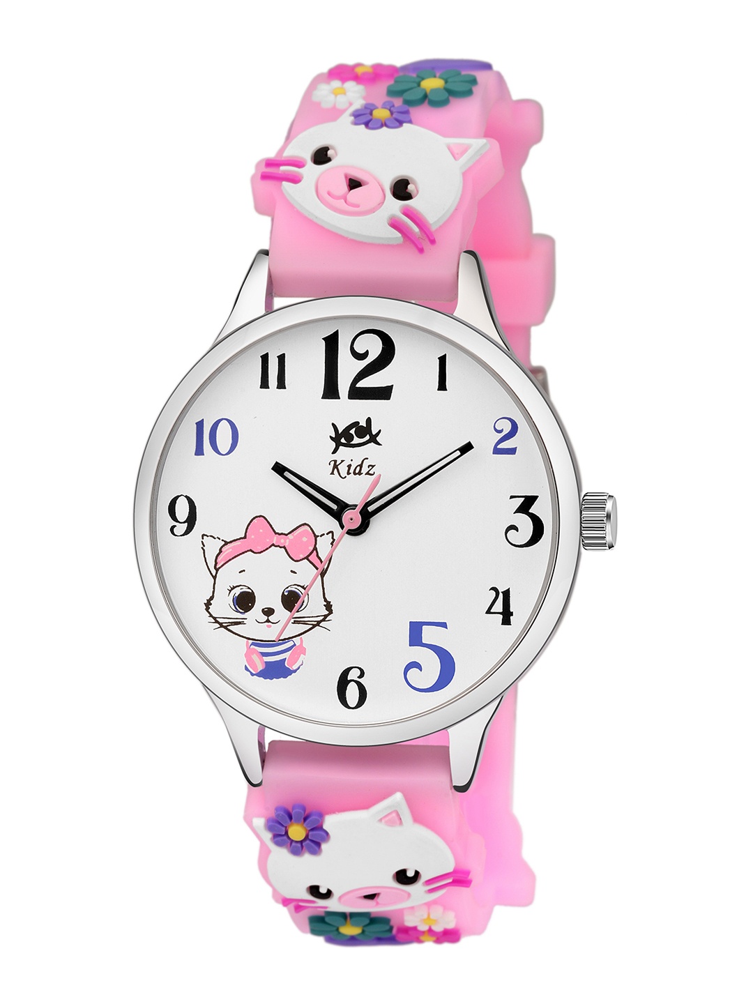 

Kool Kidz Kids White Printed Analogue Water Resistant Watch KOOL KIDZ KK 311 PK-PINK