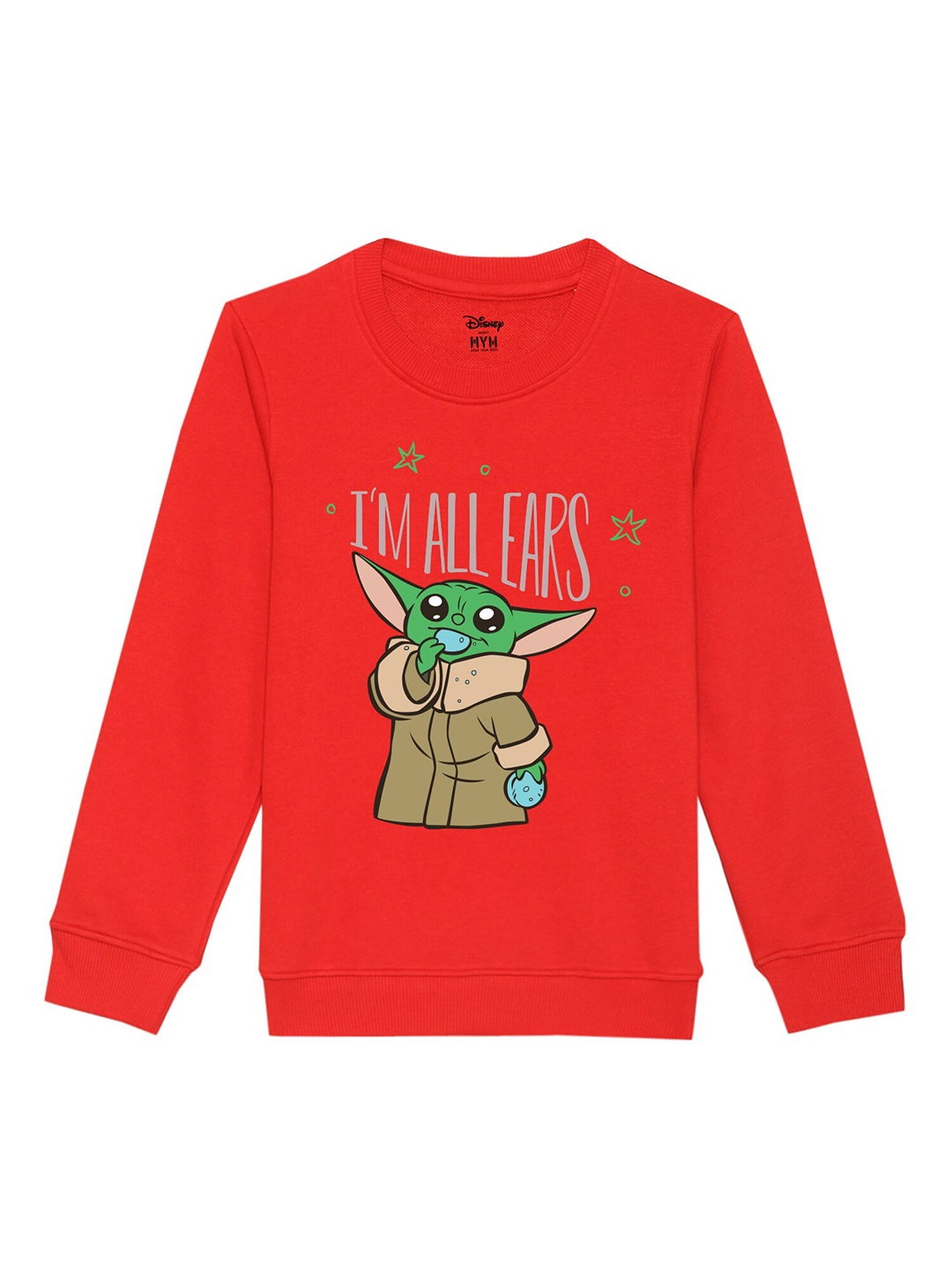 

Star Wars by Wear Your Mind Boys Red Printed Cotton Sweatshirt