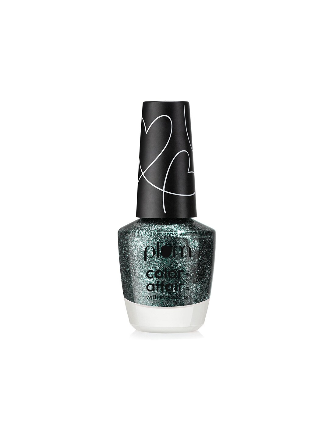 

Plum Color Affair All That Glitters Collection Nail Polish 11ml - Emerald Sheen 168, Green
