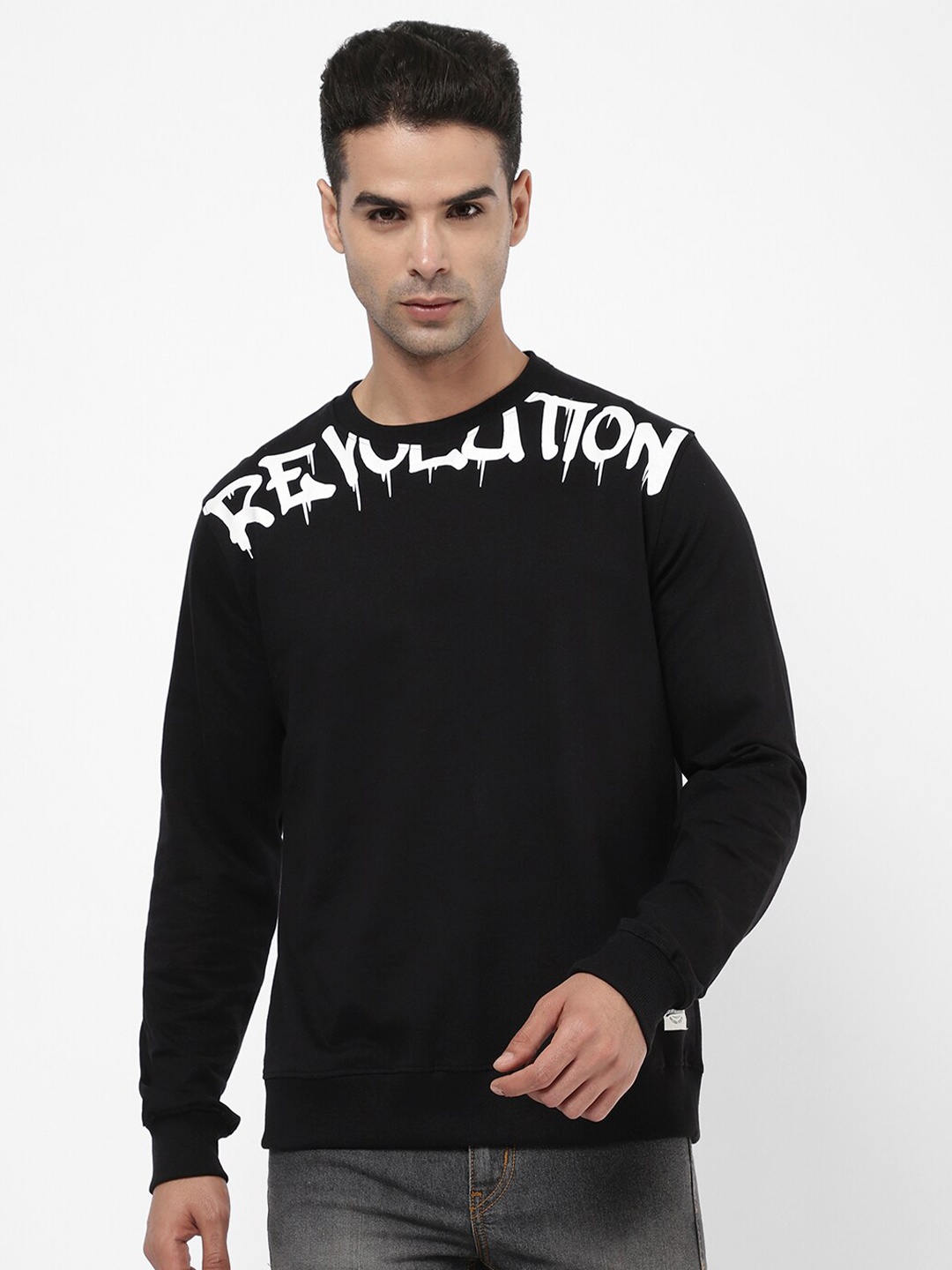 

R&B Men Black T-shirt