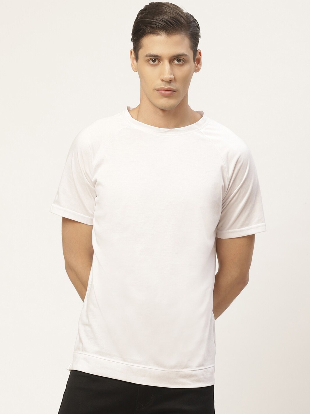

PAUSE SPORT Men White Cotton T-shirt