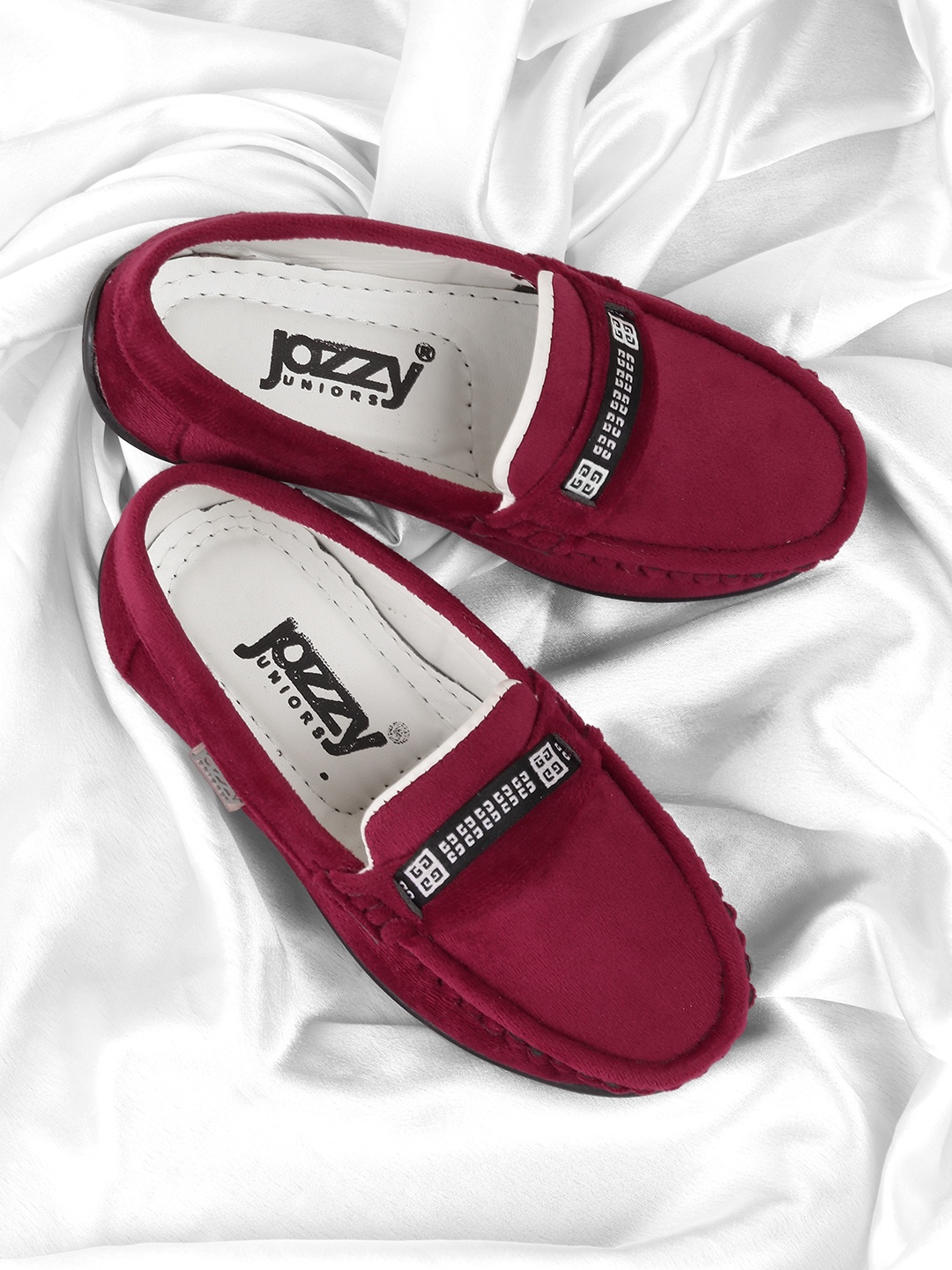 

Jazzy Juniors Boys Maroon Loafers