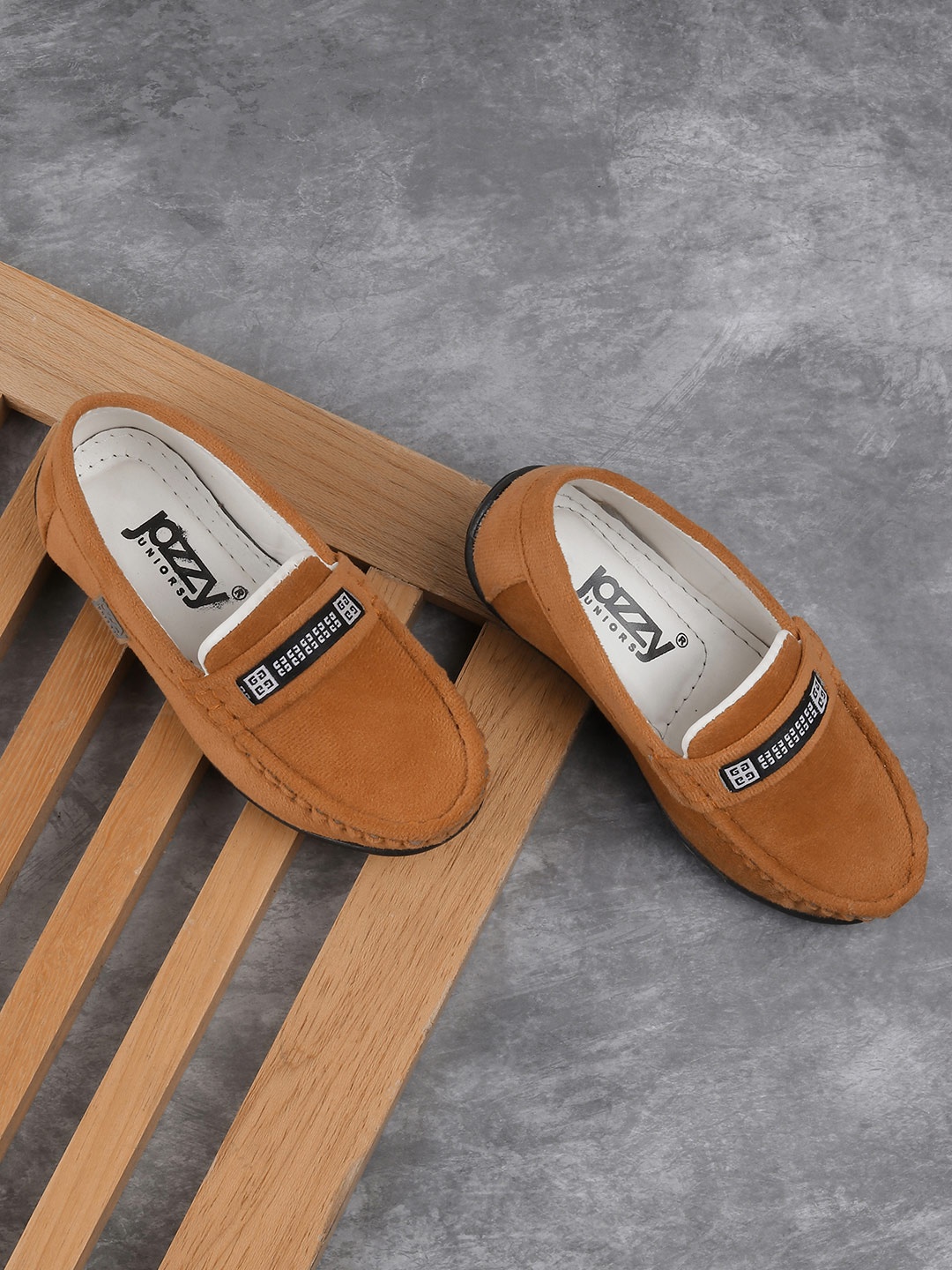

Jazzy Juniors Boys Tan Loafers