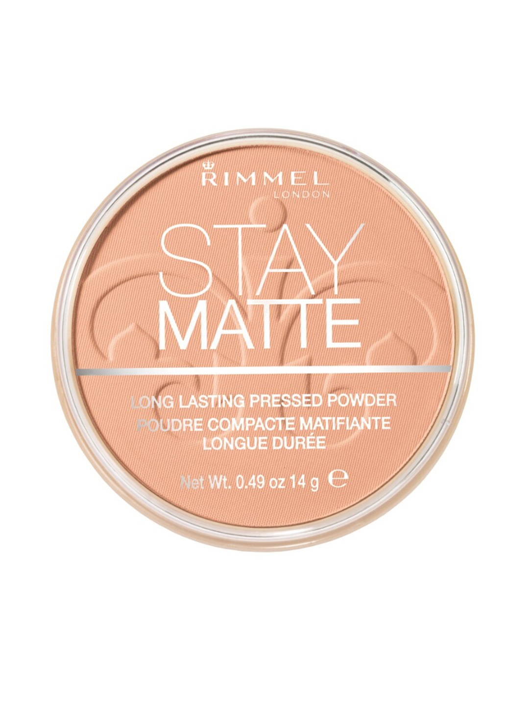 

Rimmel London Stay Matte Long-Lasting Pressed Compact Powder 14g - Amber, Beige