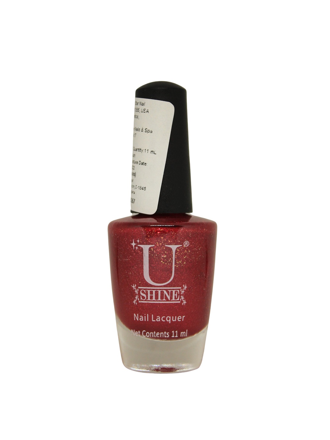 

U Shine Long-Lasting Quick-Dry Nail Lacquer 11ml - Watermelon Slush, Red