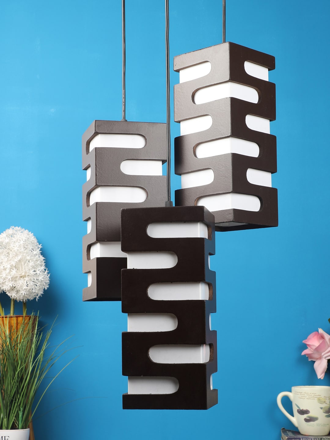 

foziq Black Solid Contemporary Ceiling Lamp