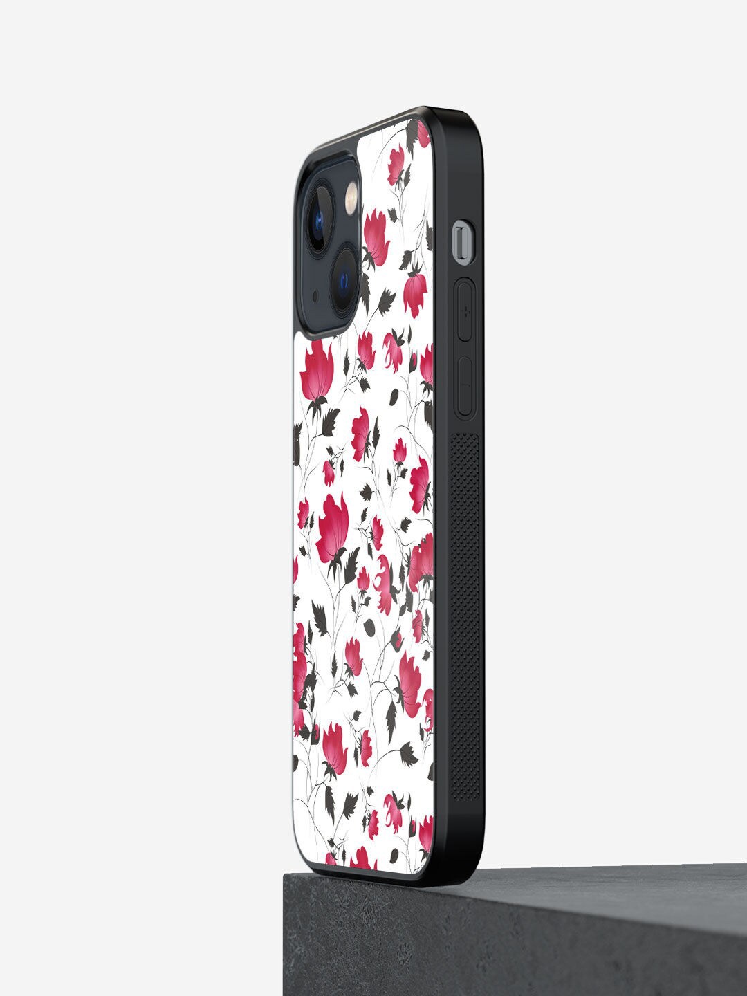 

macmerise White & Red Printed SK Calliope iPhone 13 Bumper Back Case