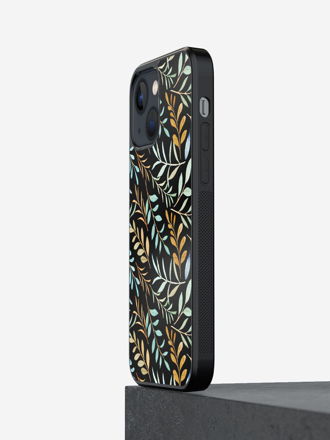 

macmerise Black Printed SK Aquatic Beauty Design iPhone 13 Bumper Phone Back Case