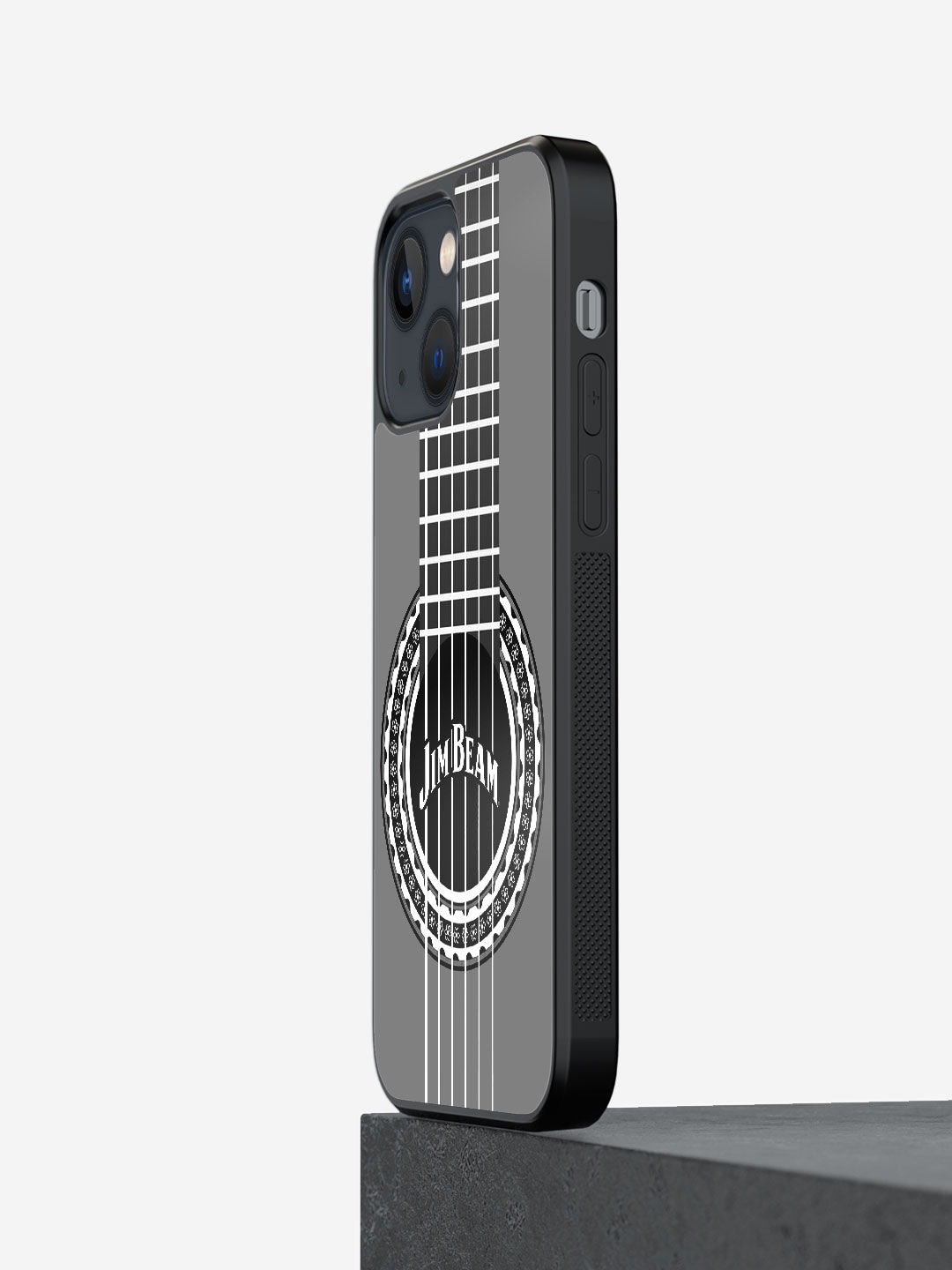 

macmerise Grey & White Printed Jim Beam Flamenco iPhone 13 Phone Back Case