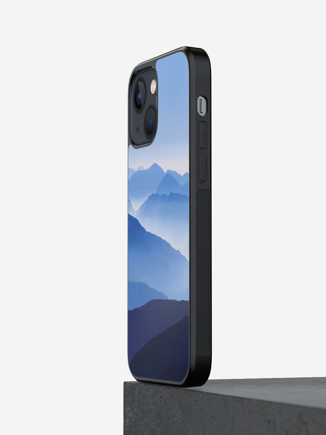 

macmerise Blue Printed The High Mountains iPhone 13 Bumper Case