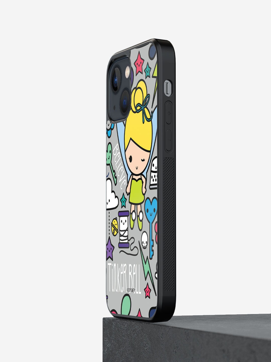 

macmerise Grey Printed Tinker World Design iPhone 13 Phone Back Case