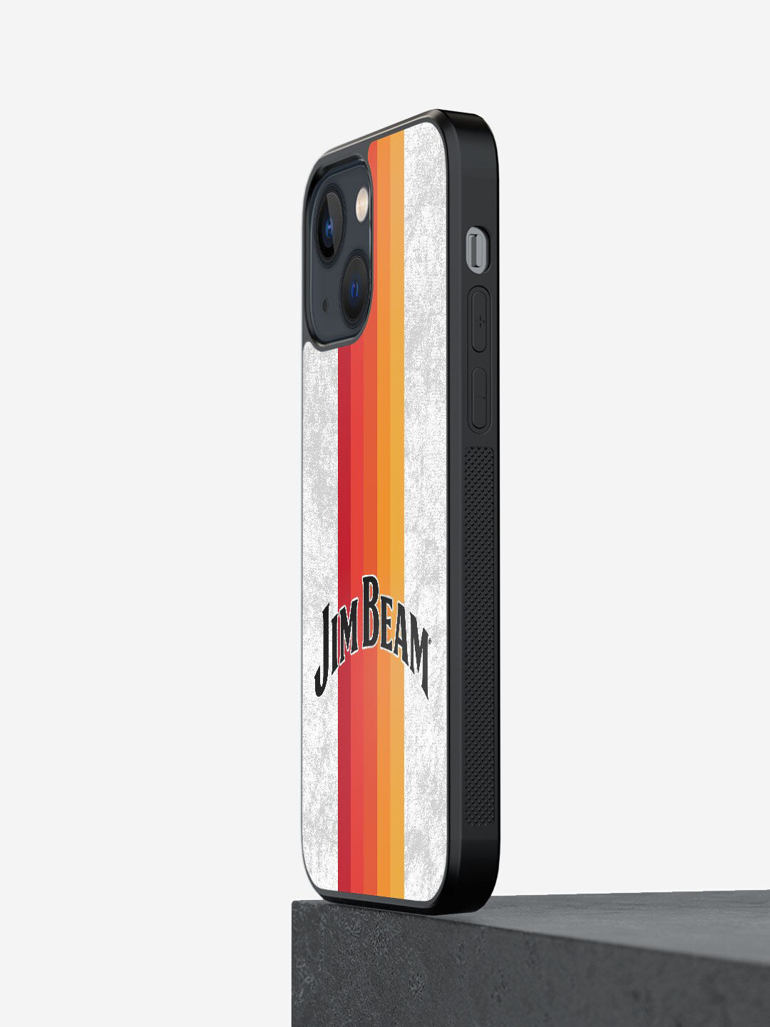 

macmerise White & Orange Printed iPhone 13 Mini Phone Covers
