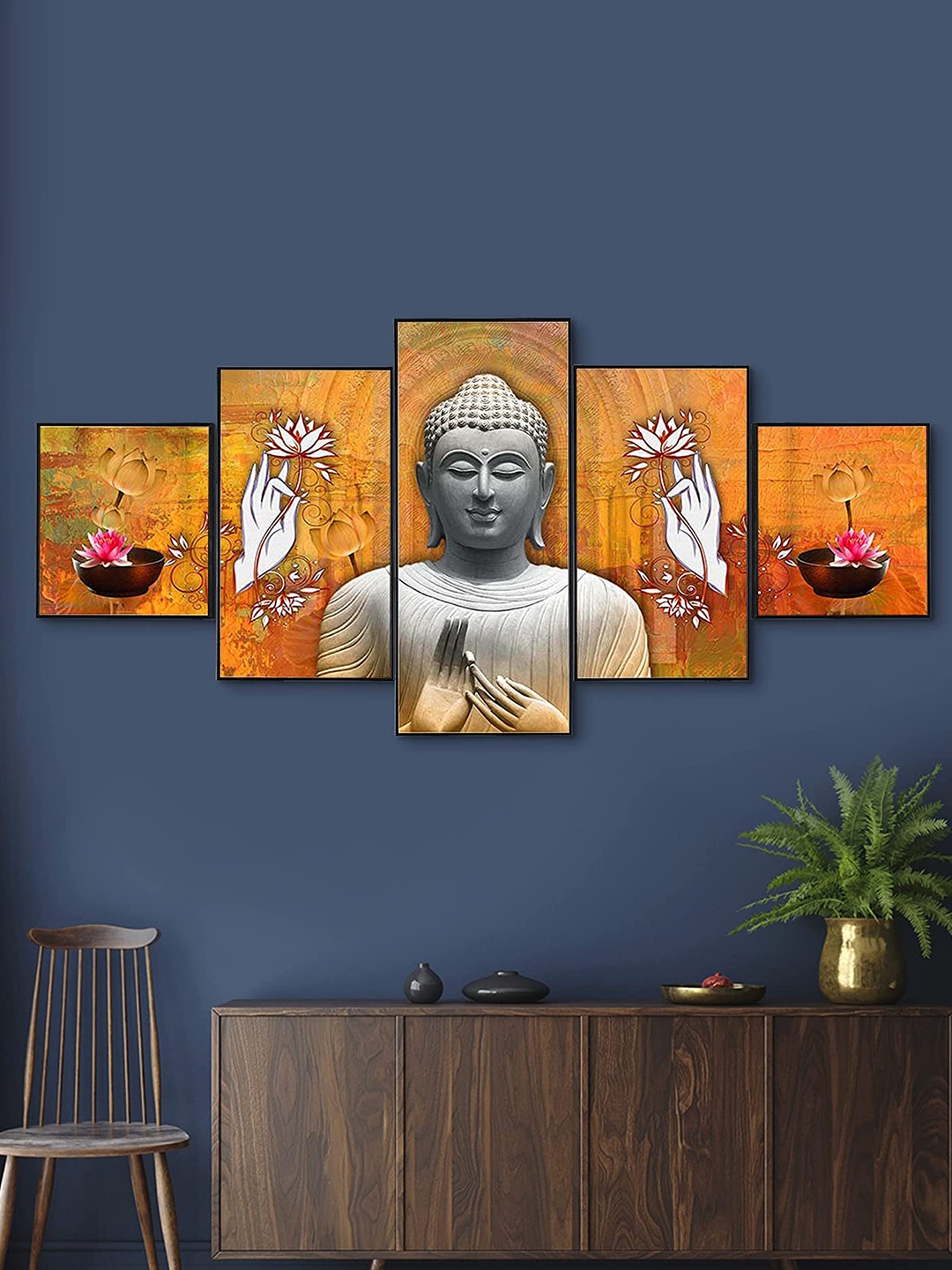 

Perpetual Unisex Multi Wall Decor, Orange