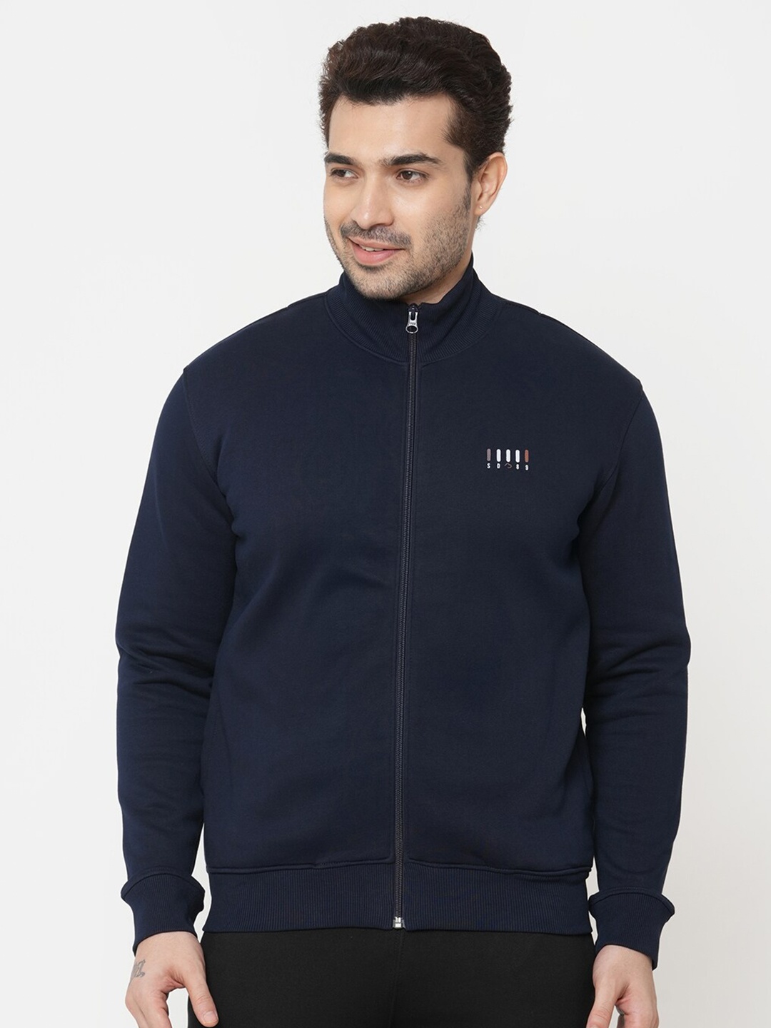 

Sweet Dreams Men Navy Blue Solid Sweatshirt