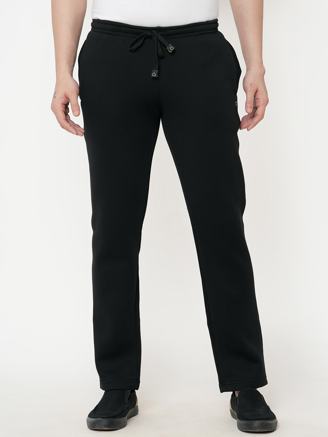 

Sweet Dreams Men Solid Track Pant, Black