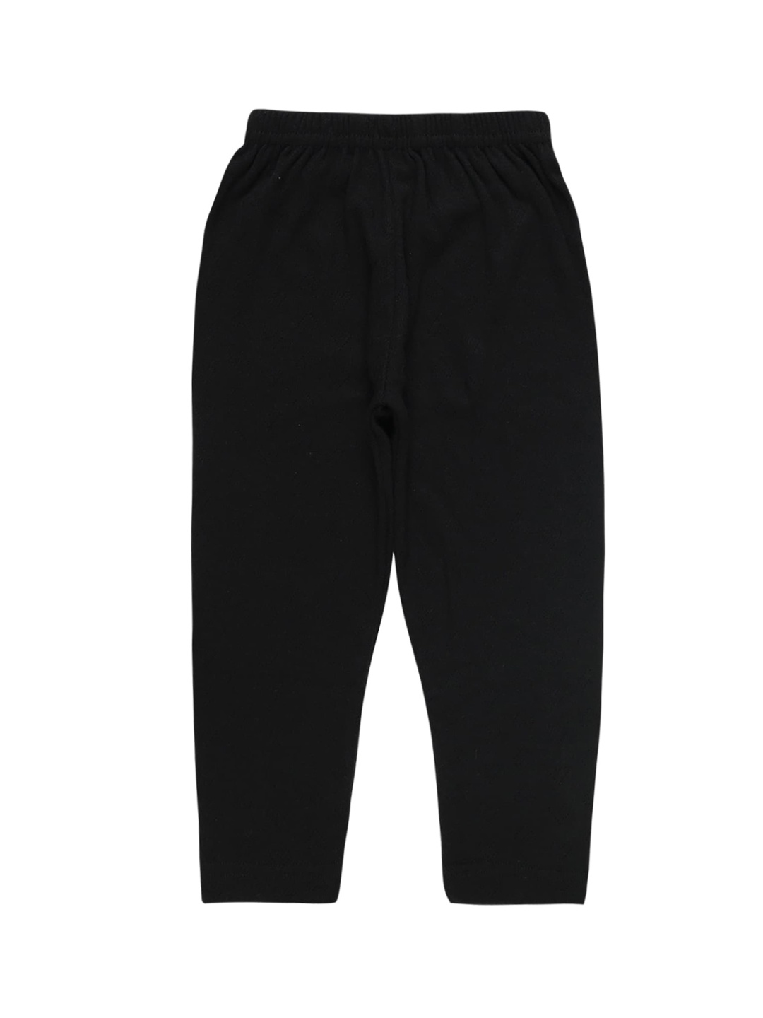 

Bodycare Kids Girls Black Solid Cotton Thermal Bottoms