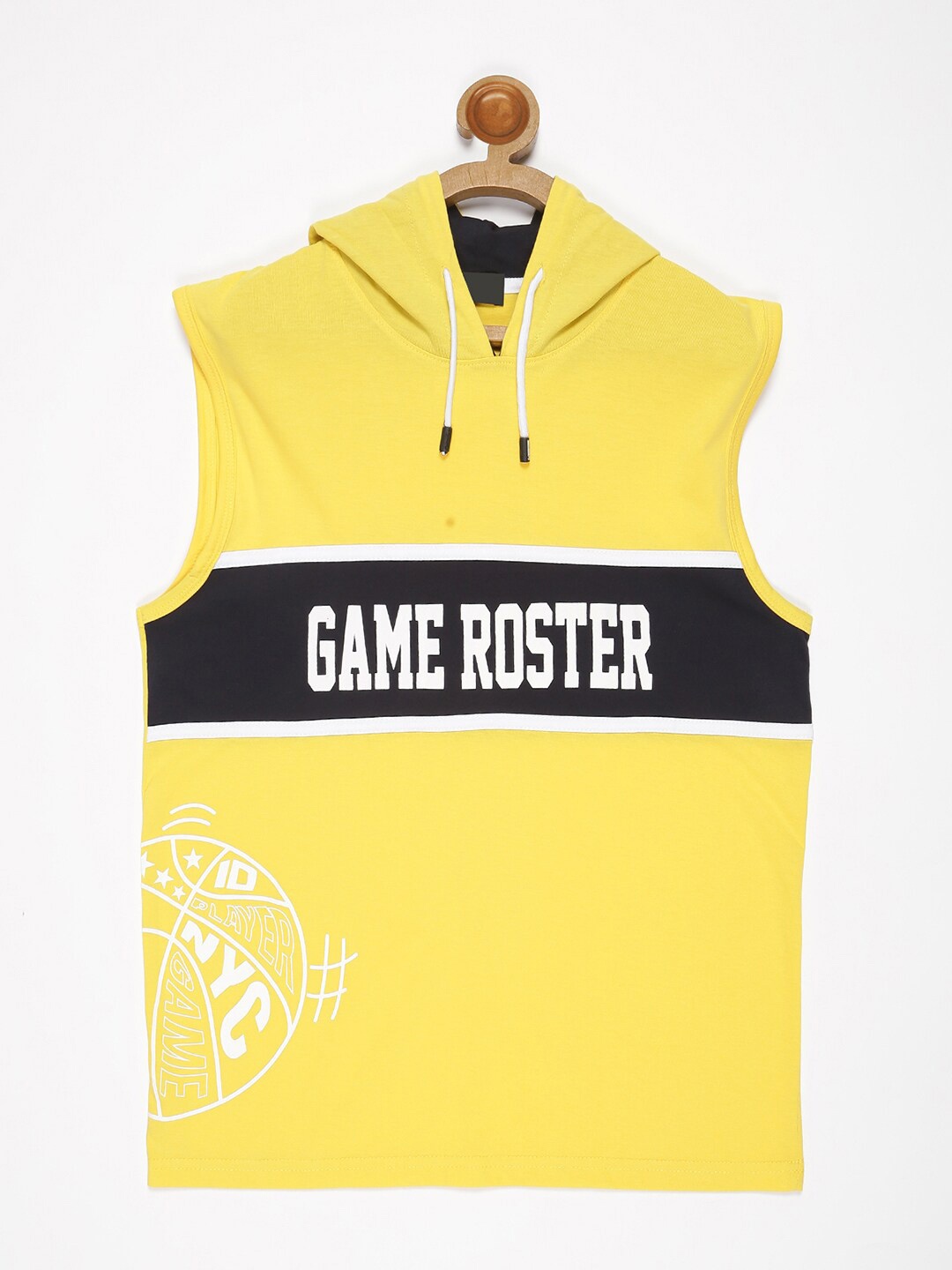 

V2 Value & Variety Boys Yellow Typography Printed Cotton T-shirt