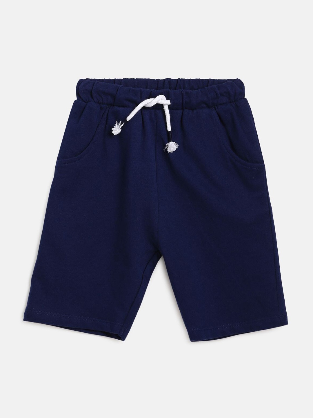 

MINI KLUB Boys Navy Blue Cotton Shorts