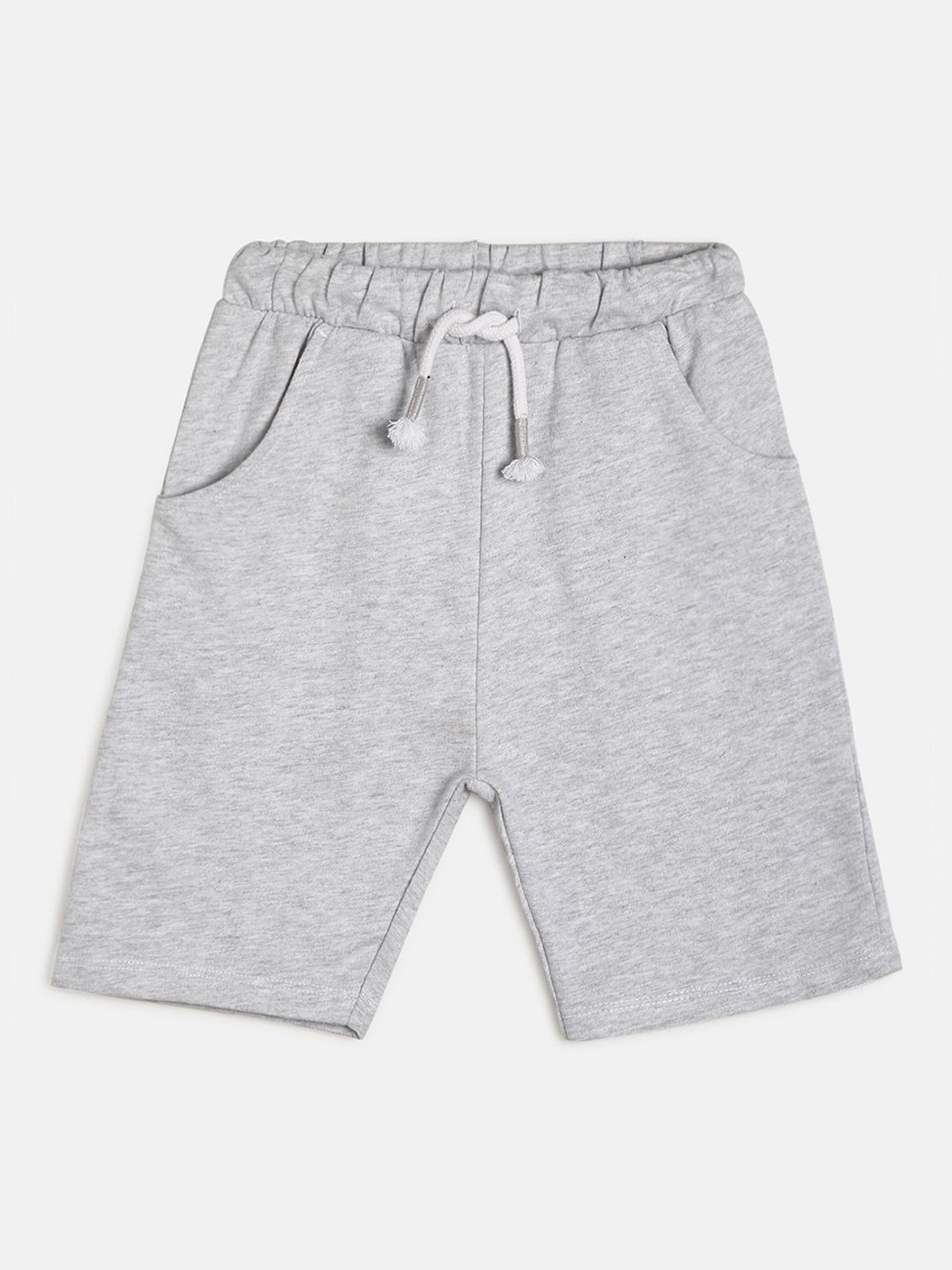 

MINI KLUB Boys Grey Cotton Shorts