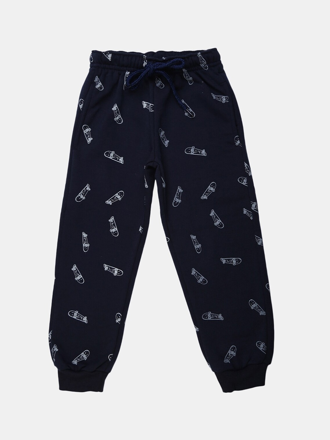 

V-Mart Boys Navy Blue Printed Lounge Pants