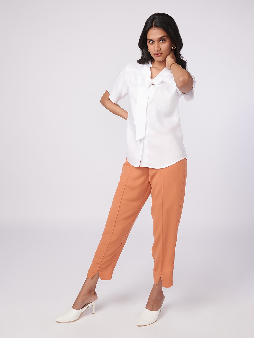

NOT SO PINK Women White Shirt