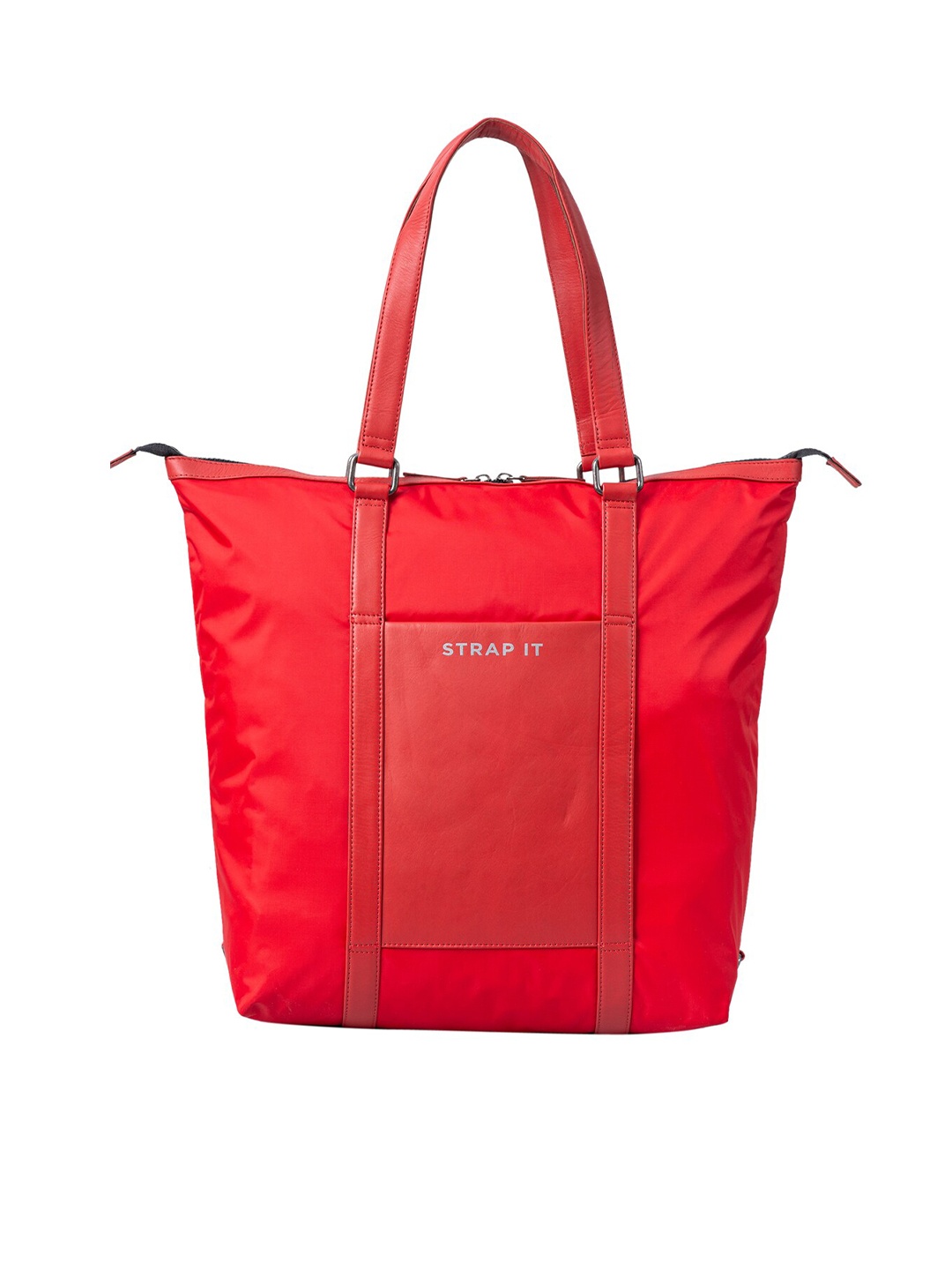 

STRAP IT Women Red Backpack Cum Tote Bag