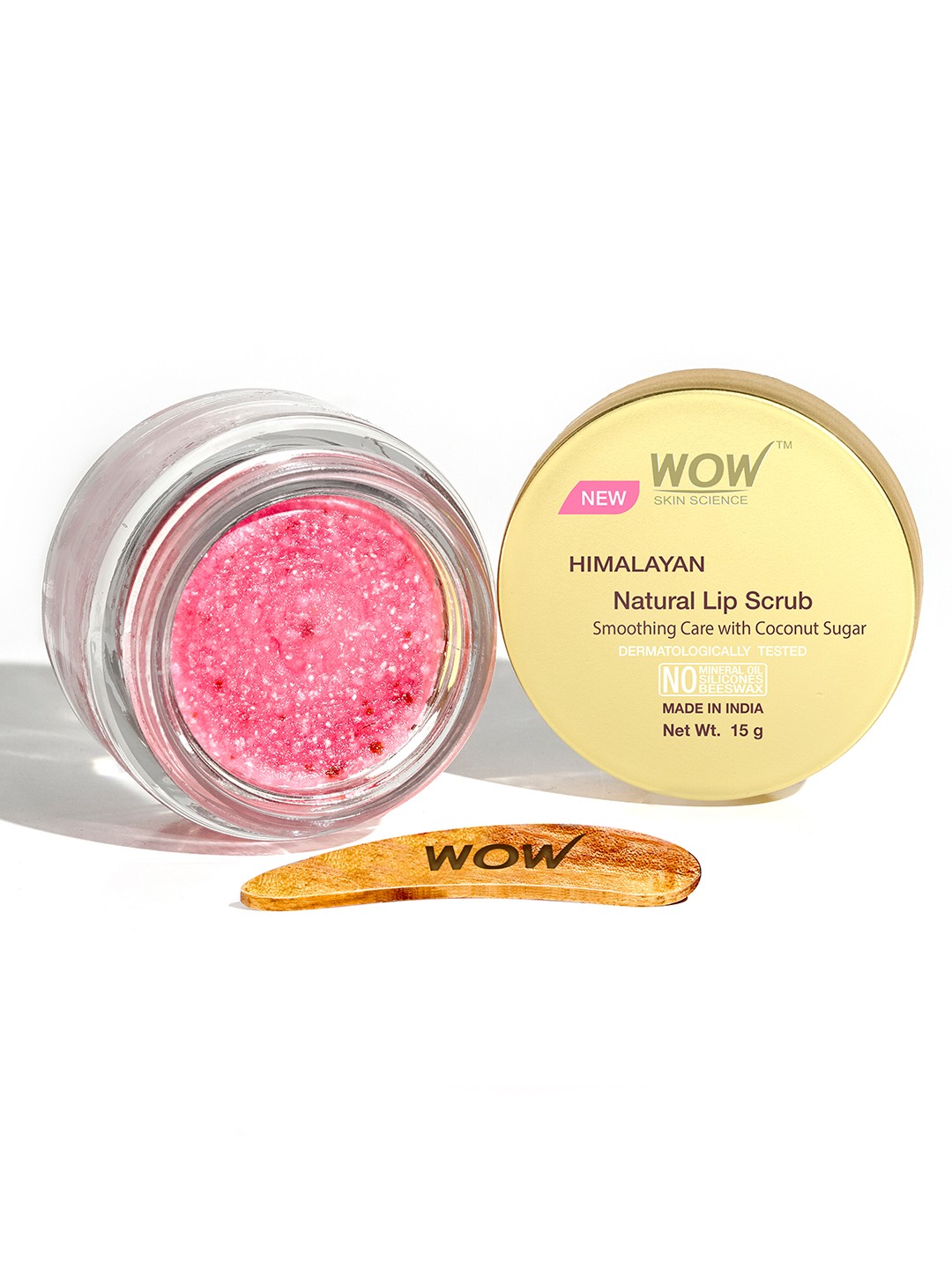 

WOW SKIN SCIENCE Himalayan Rose Lip Scrub 15g, Pink