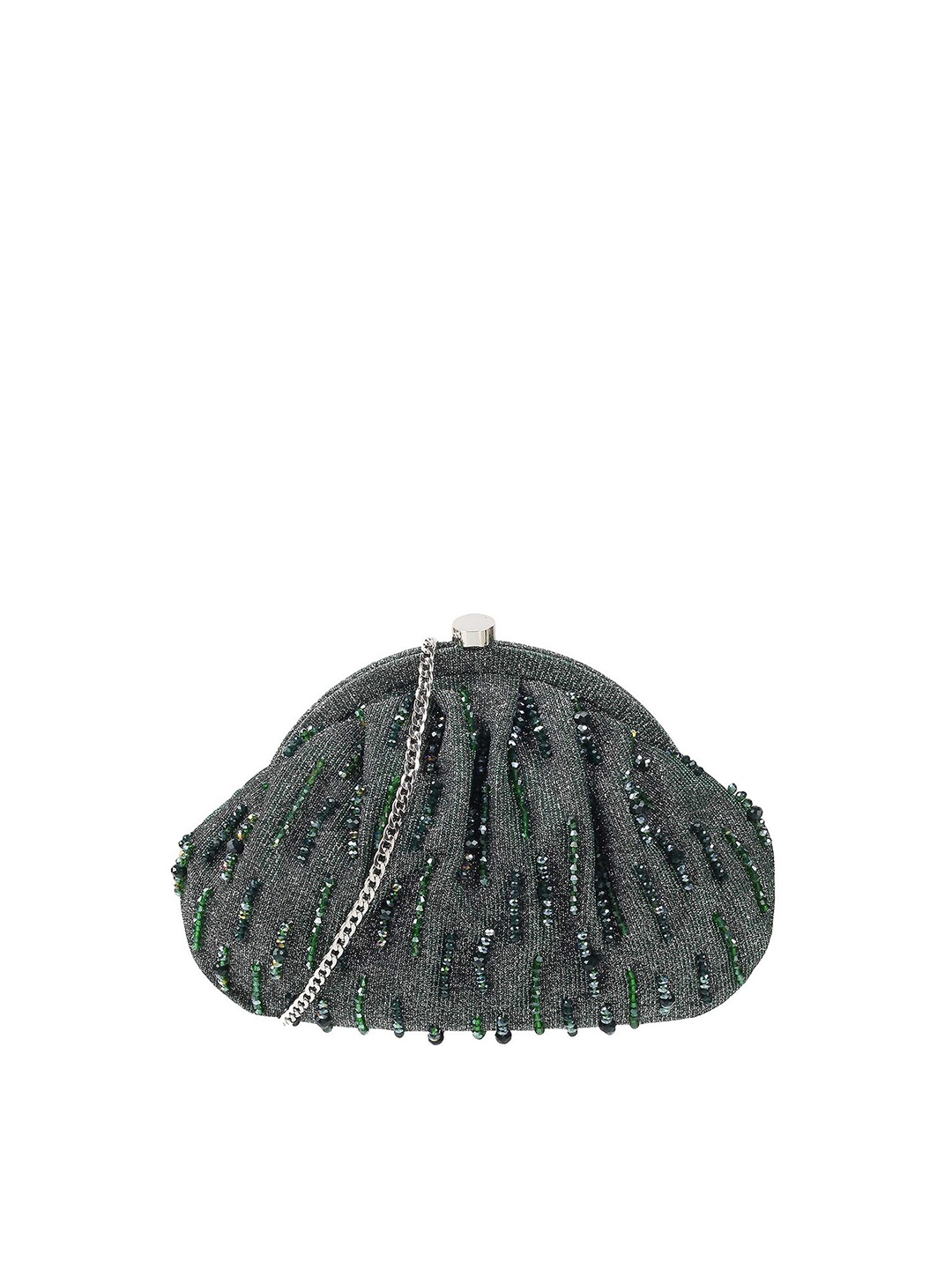 

Metro Green Embellished Embellished Purse Clutch